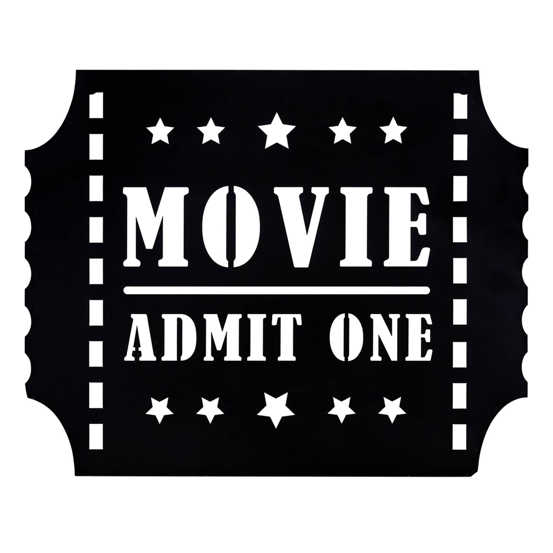 Movie Ticket Wall Art, 20x16