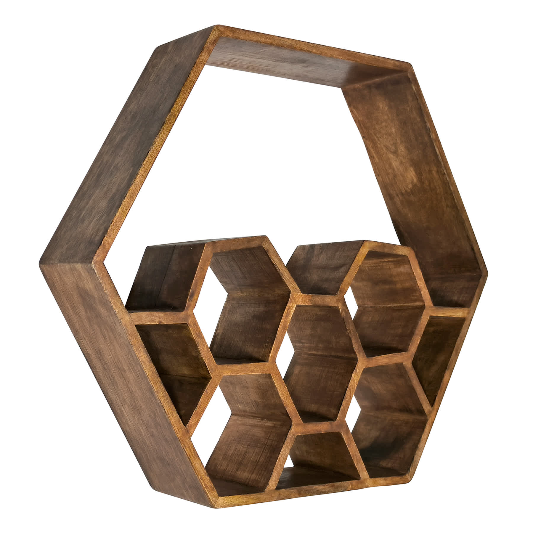 Honeybloom Wooden Wall Shelf, 20"