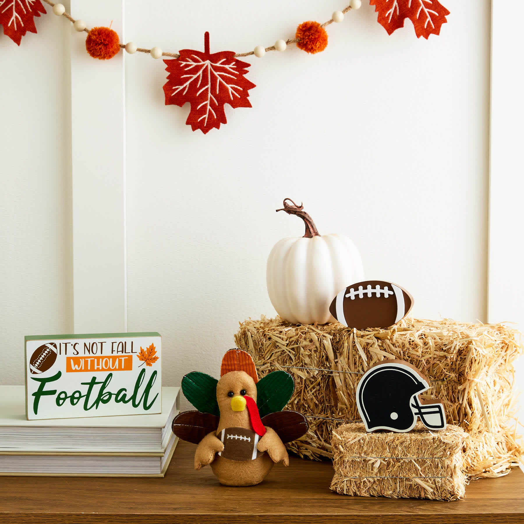 Homespun Harvest 4-Piece Decor Set, 11"