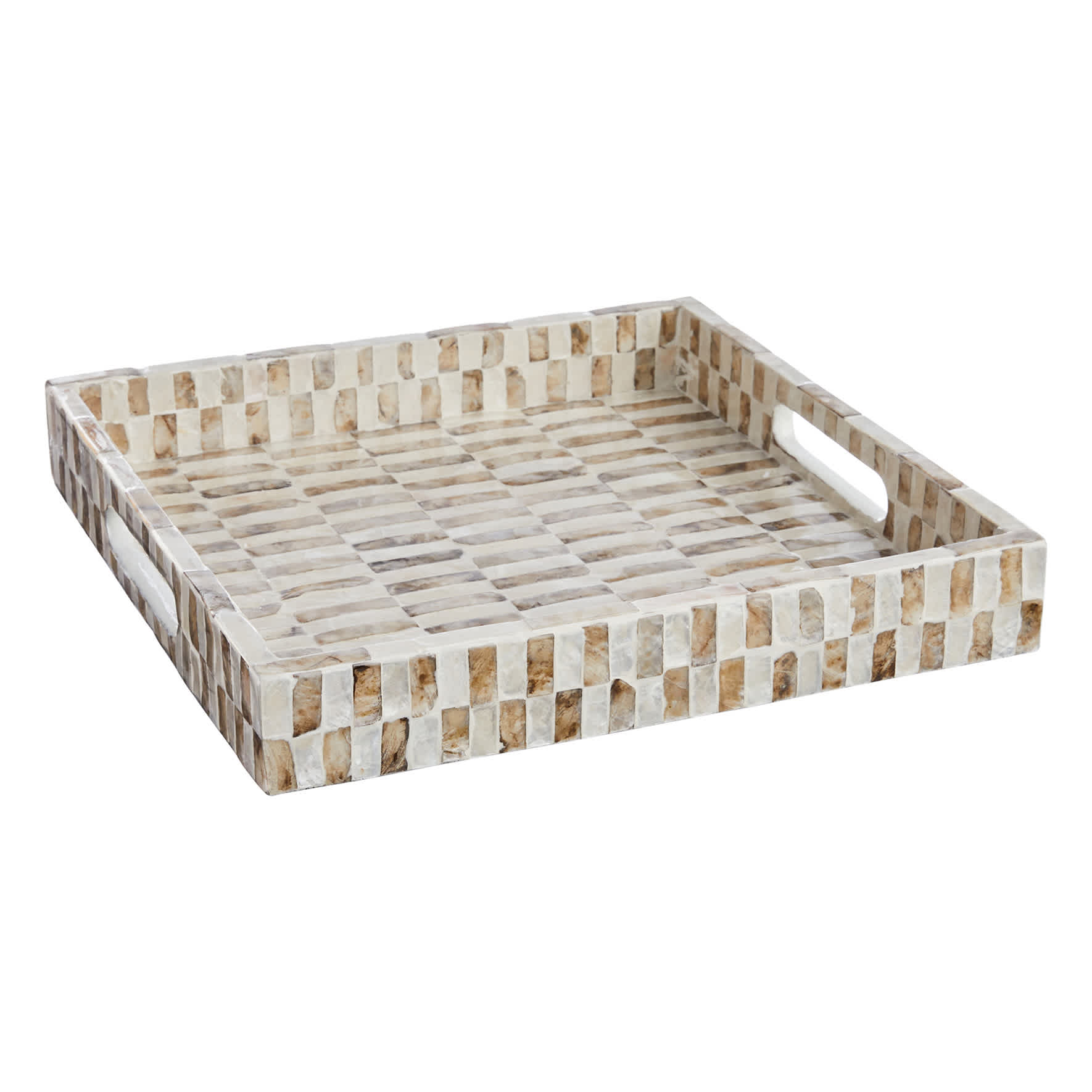Capiz Decorative Tray, 10"
