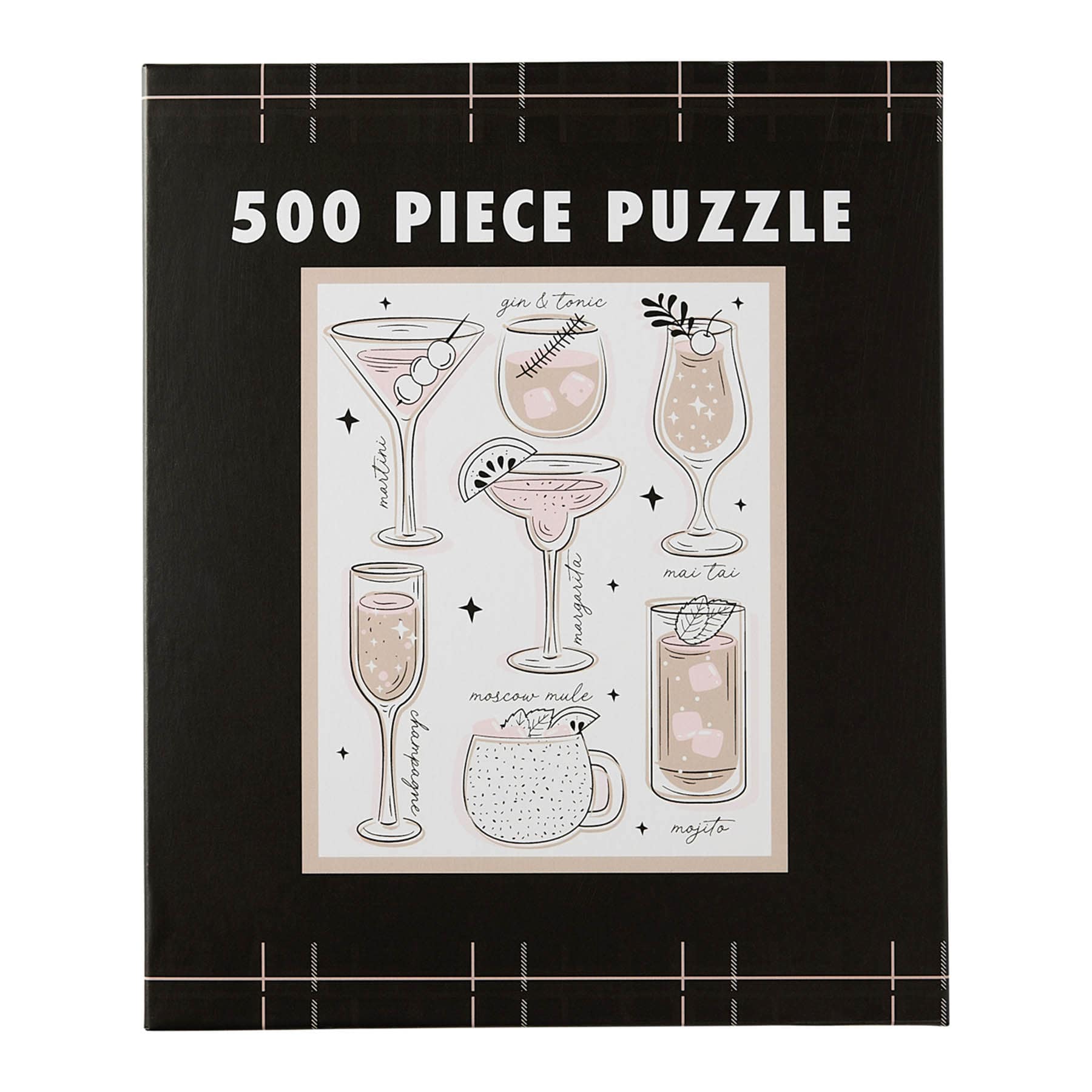 500-Piece Cocktail Puzzle