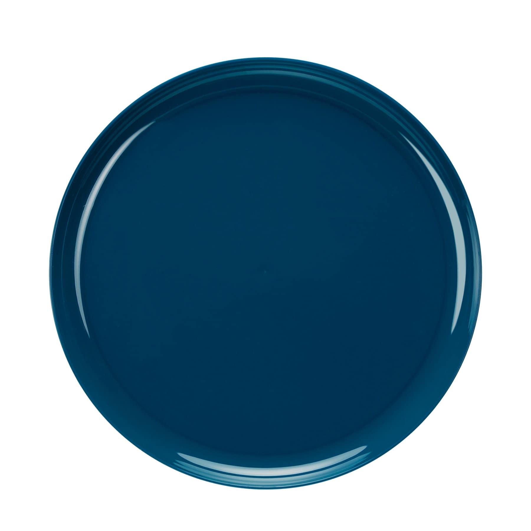 20-Count Bespoke Navy Blue Combo Plates, 10.6"