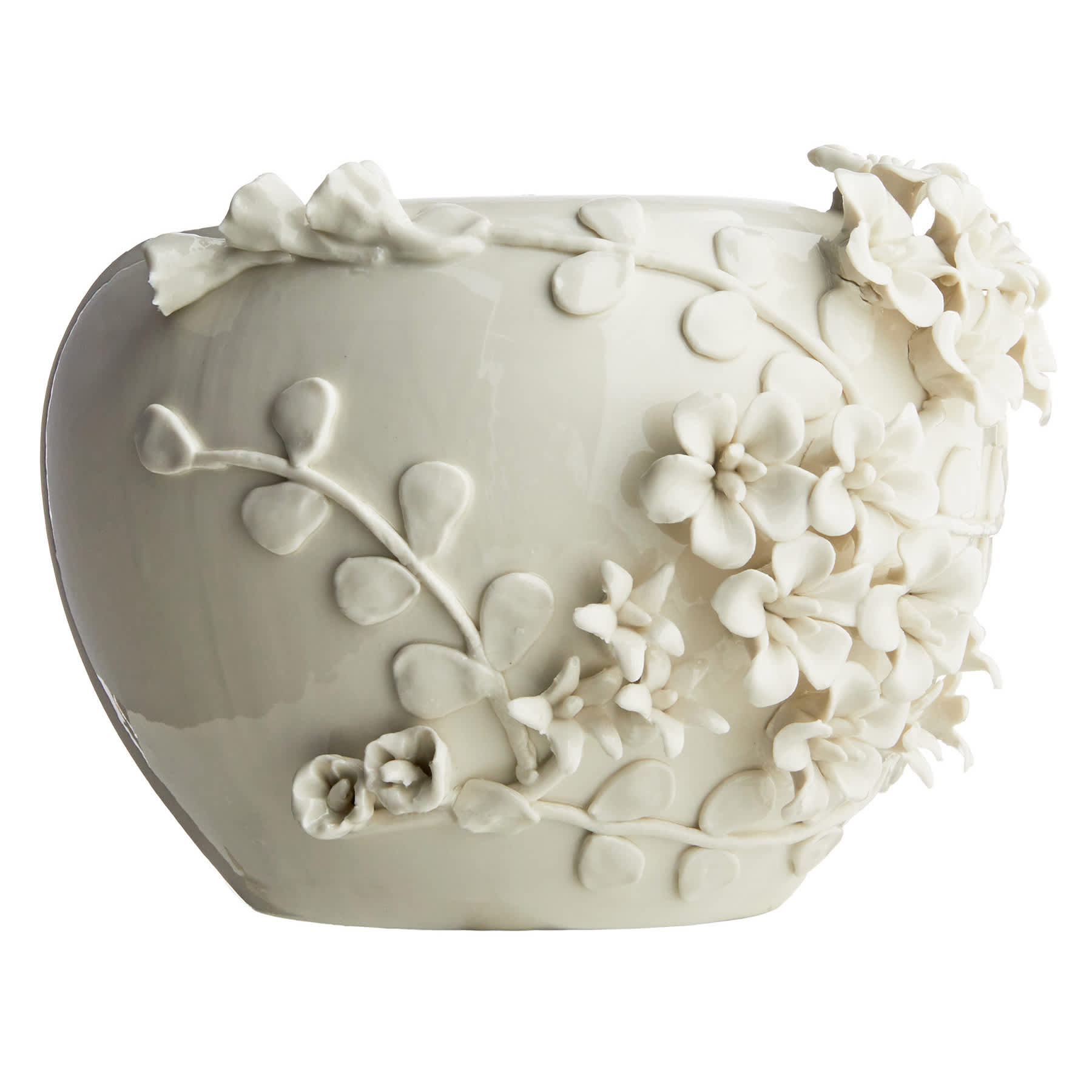 Providence 3D Flower Ceramic Pot, 7"