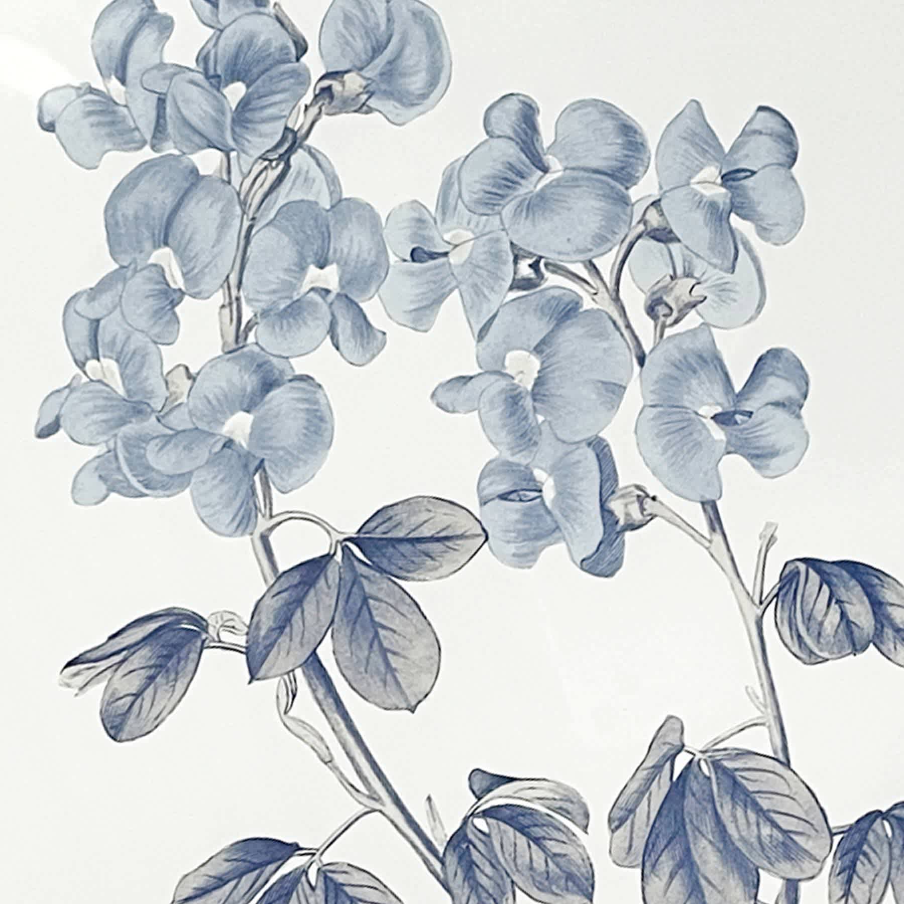 Providence Glass Framed Floral Print Wall Art, 17x21