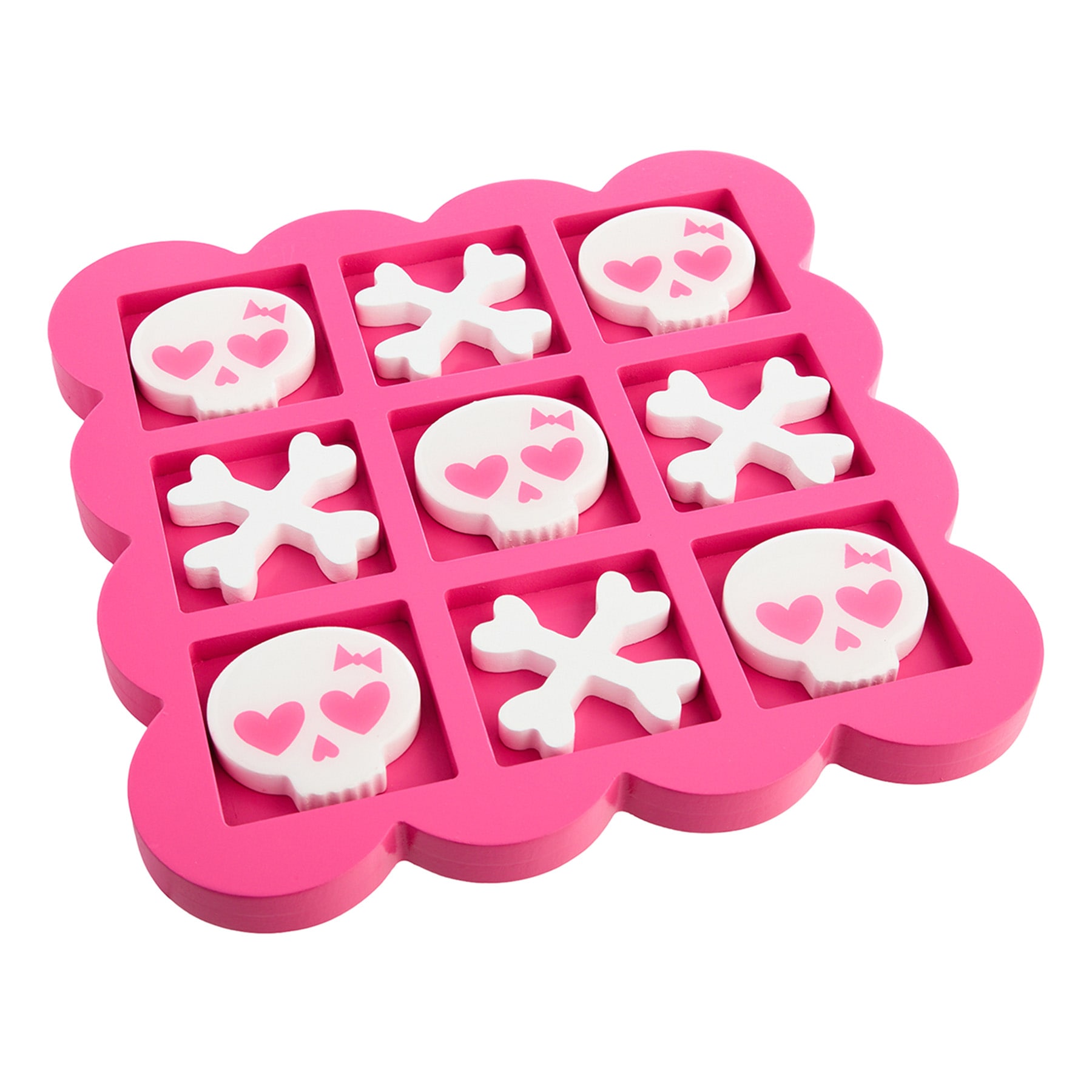 Hey Boo! Pink Tic Tac Toe, 9.6"