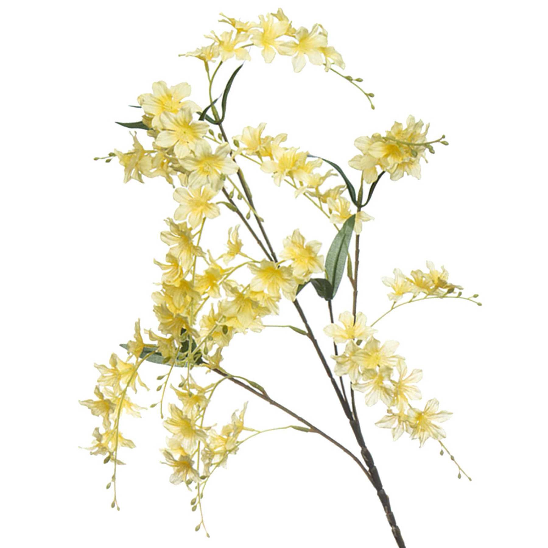 Yellow Blossom Spray, 34"