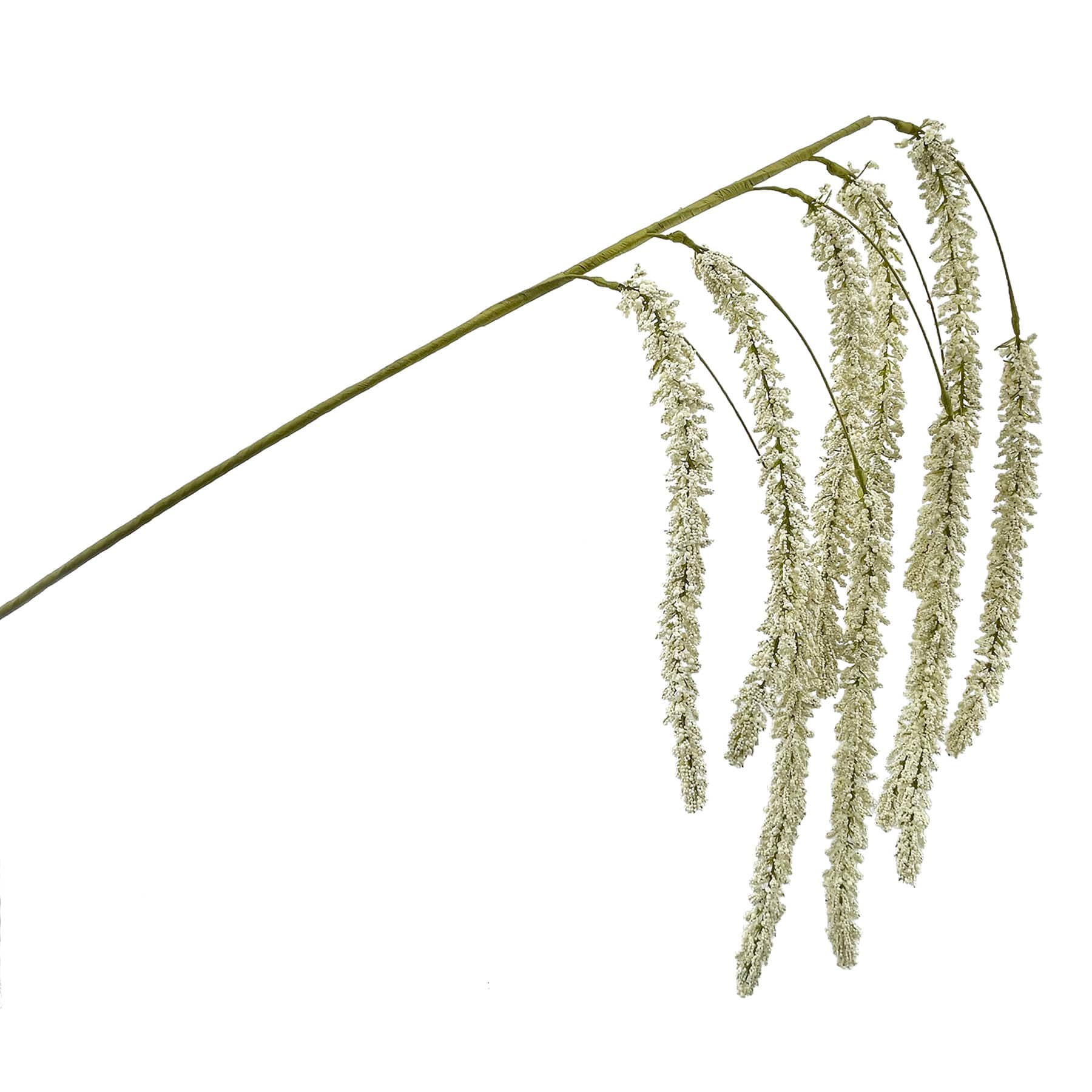 Cream Heather Hanging Stem, 44"