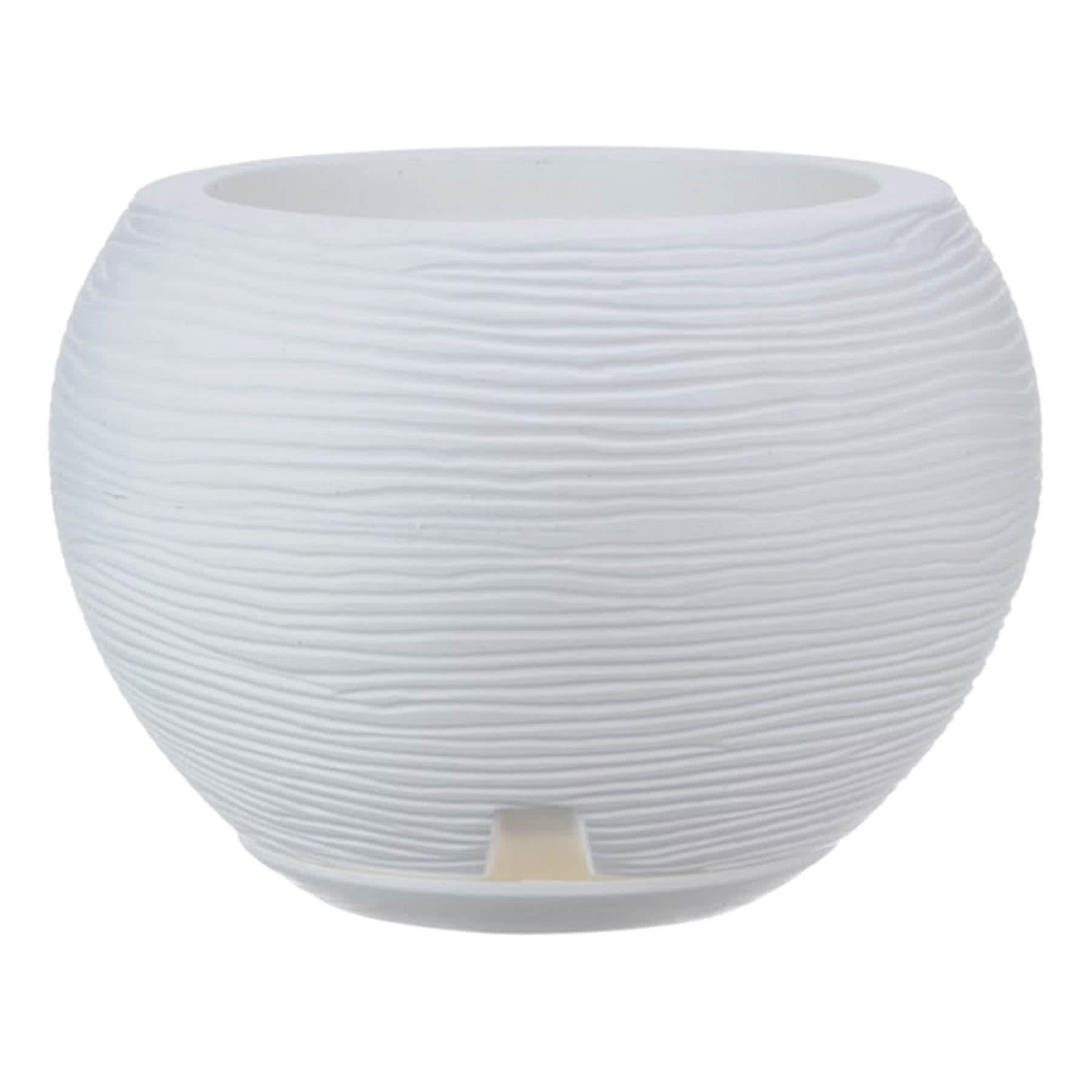 Florenca White Outdoor Planter, Small