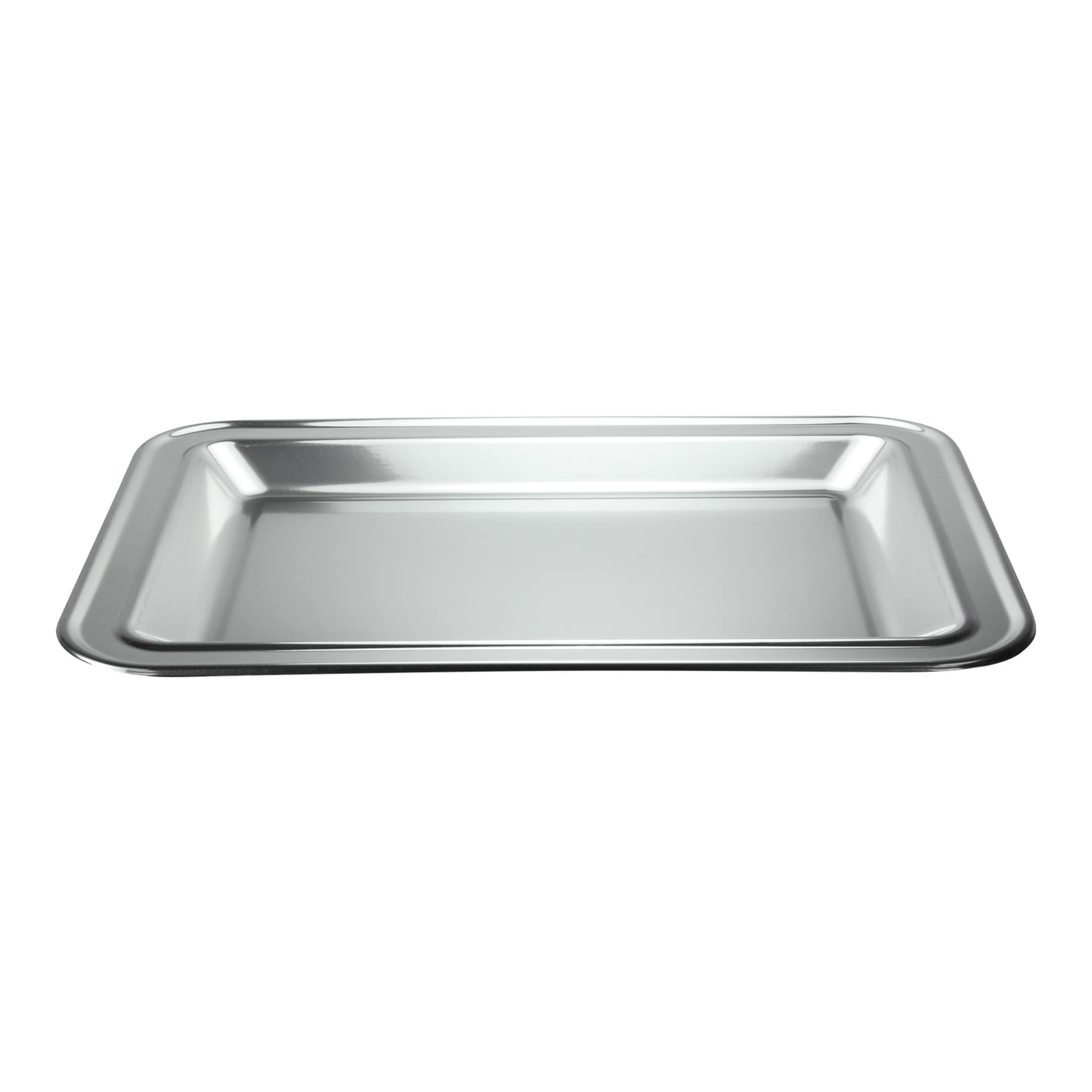 Silver Rectangle Serving Tray, 18x13