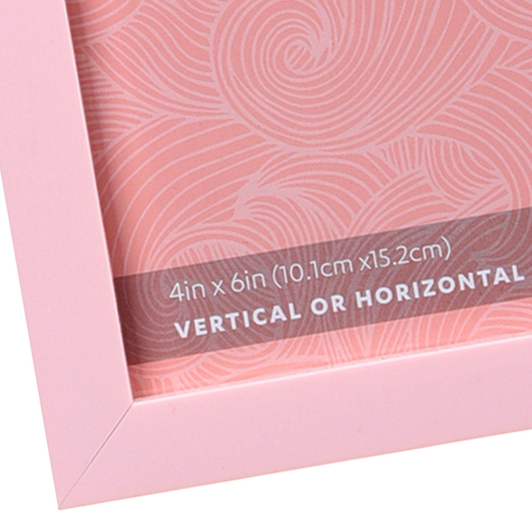 Pink Tabletop Picture Frame, 4x6