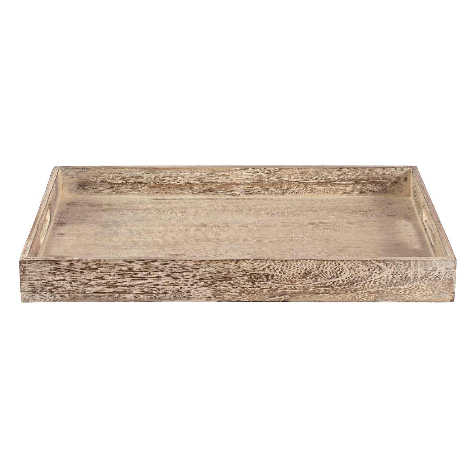 Grey Wood Tray, 19x14