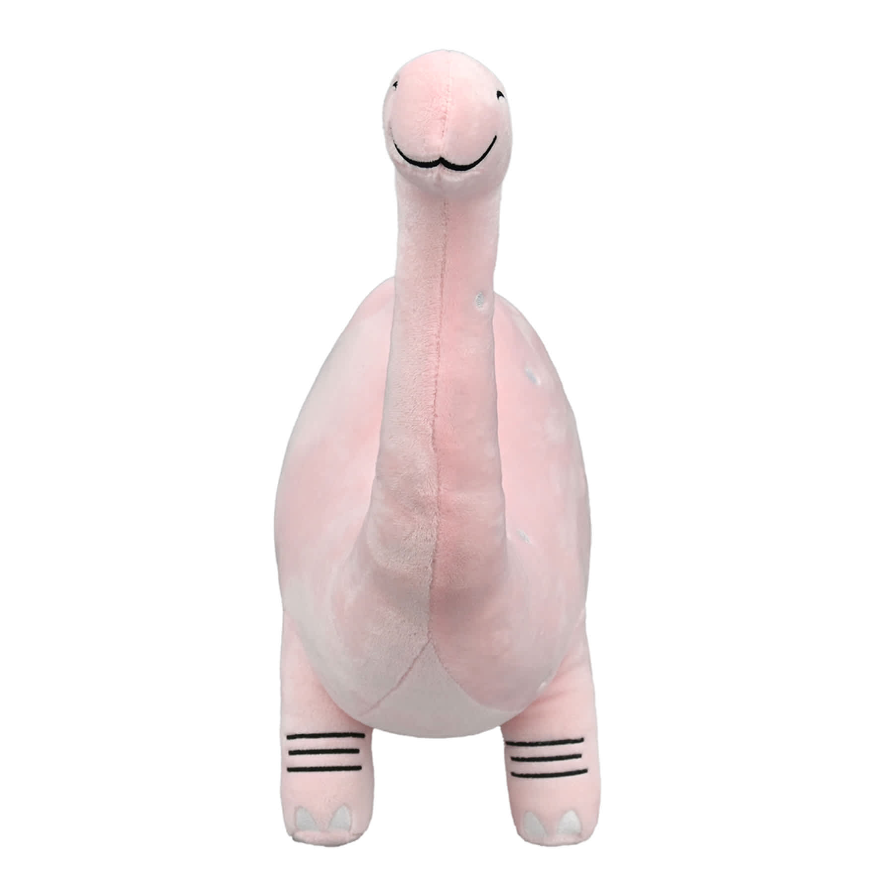 Tiny Dreamers Pink Stegosaurus Shaped Pillow