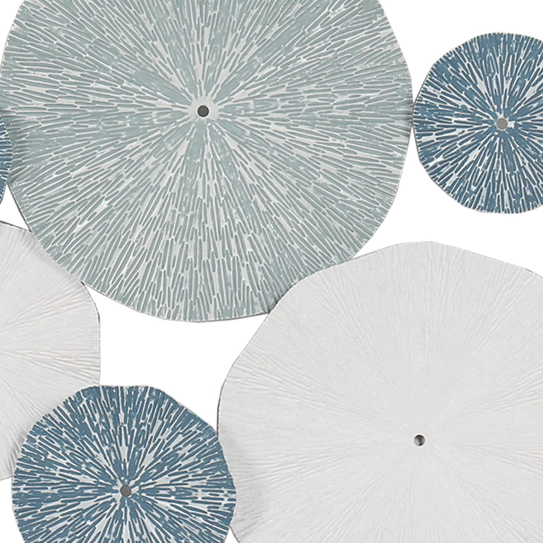 Ty Pennington Sand Dollars Metal Wall Art, 43x24