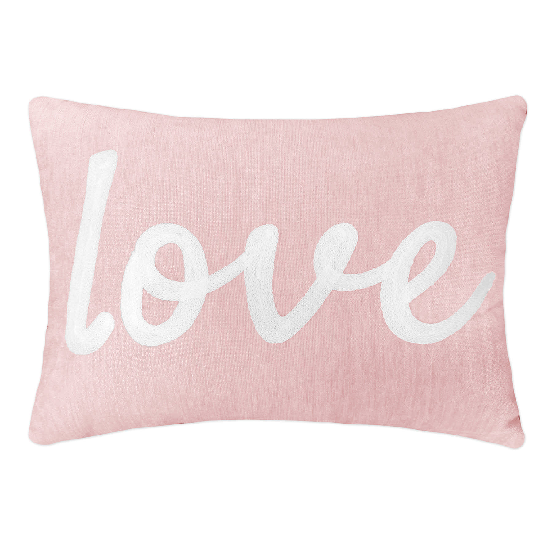 Tiny Dreamers Love Script Throw Pillow, 12x16