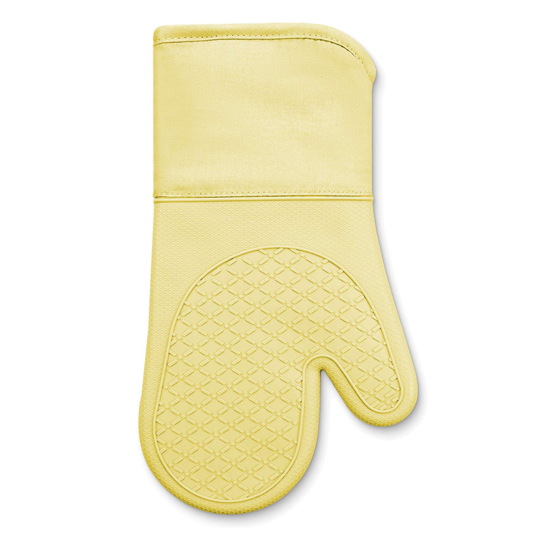 Yellow Silicone Oven Mitt