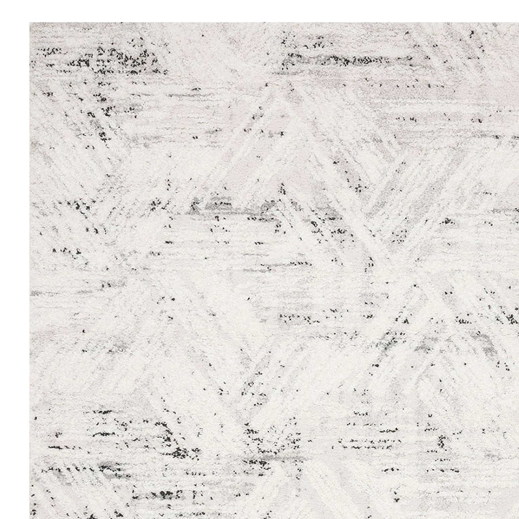(B593) Boulder Ivory Area Rug, 8x10