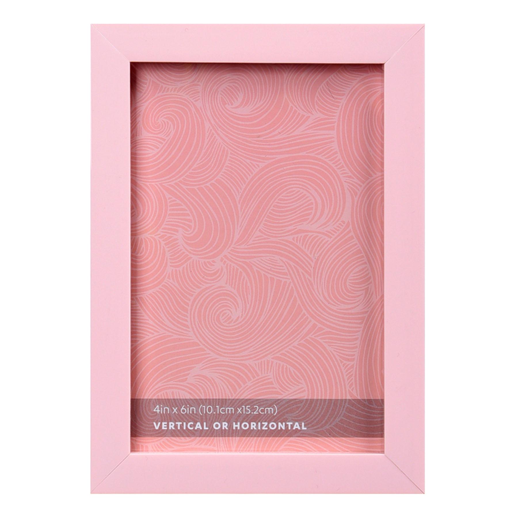 Pink Tabletop Picture Frame, 4x6