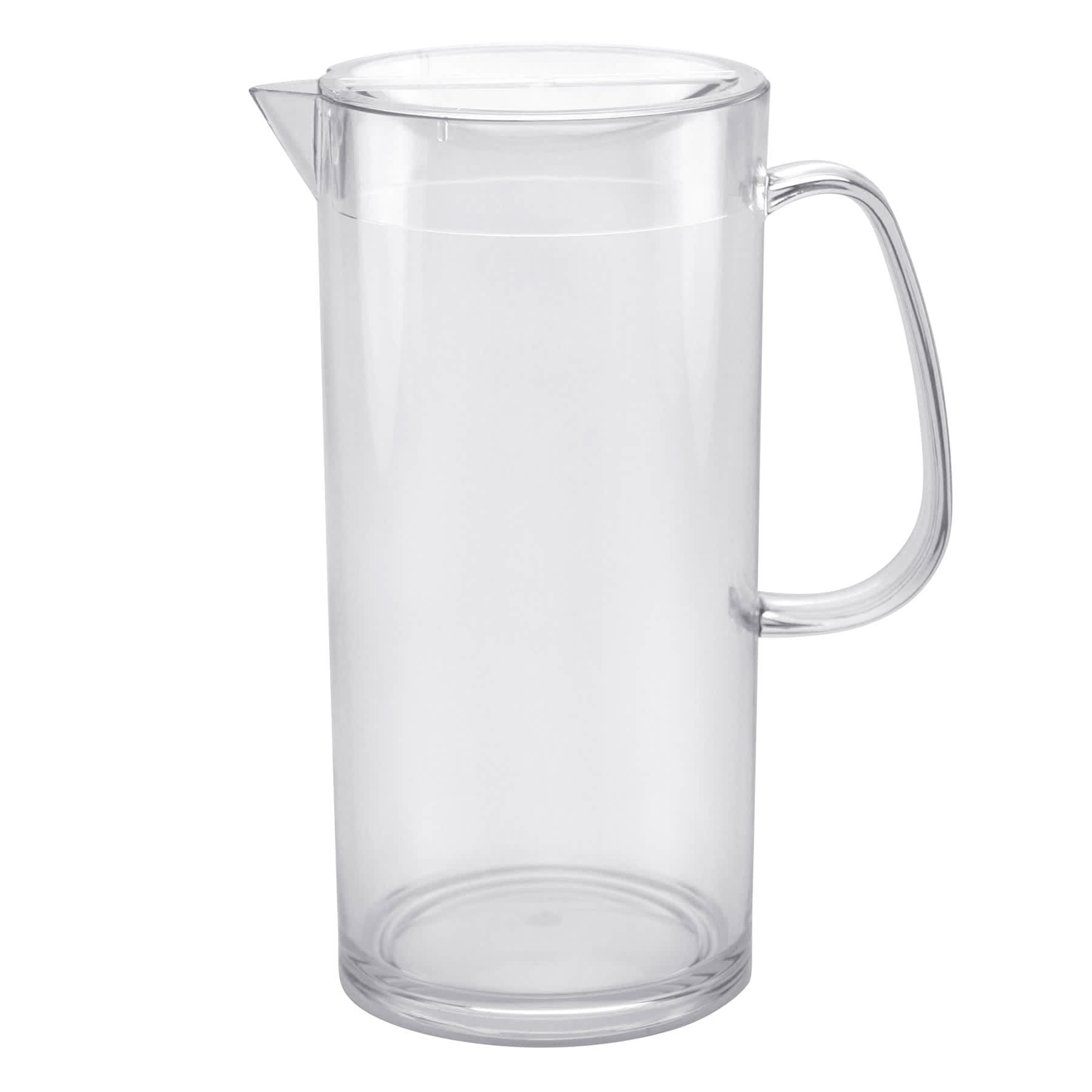 Clear Acrylic Pitcher & Lid, 98oz