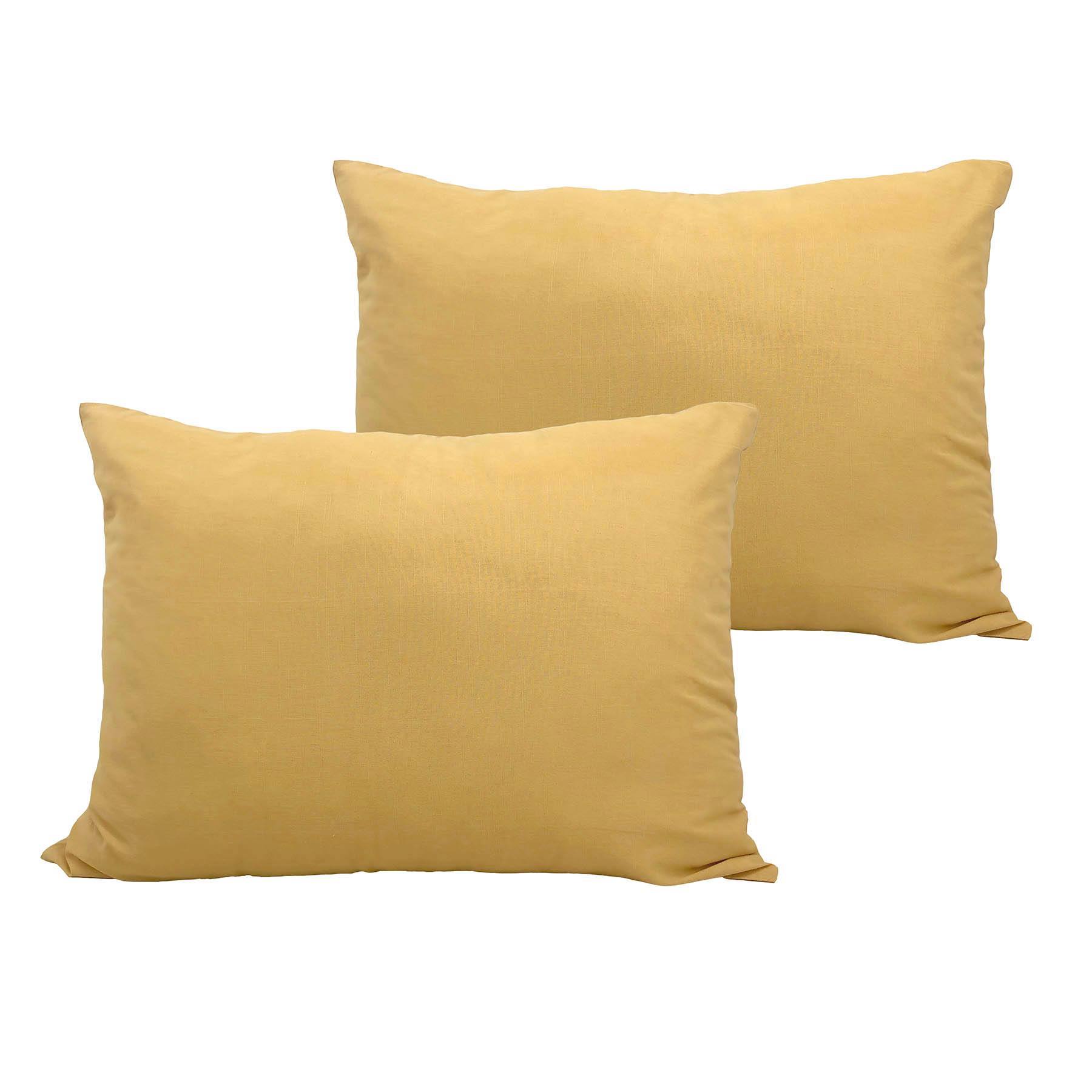 Honeybloom 3-Piece Yellow Cotton & Linen Comforter Set, King