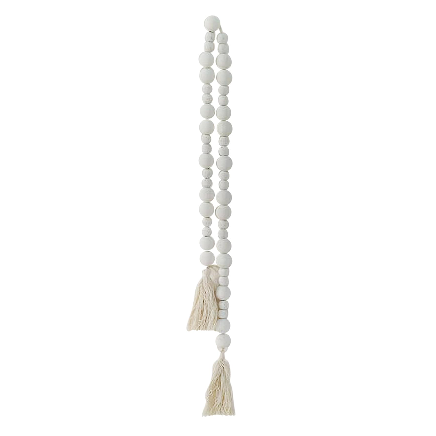 Honeybloom Wooden Bead Garland, 43.3"
