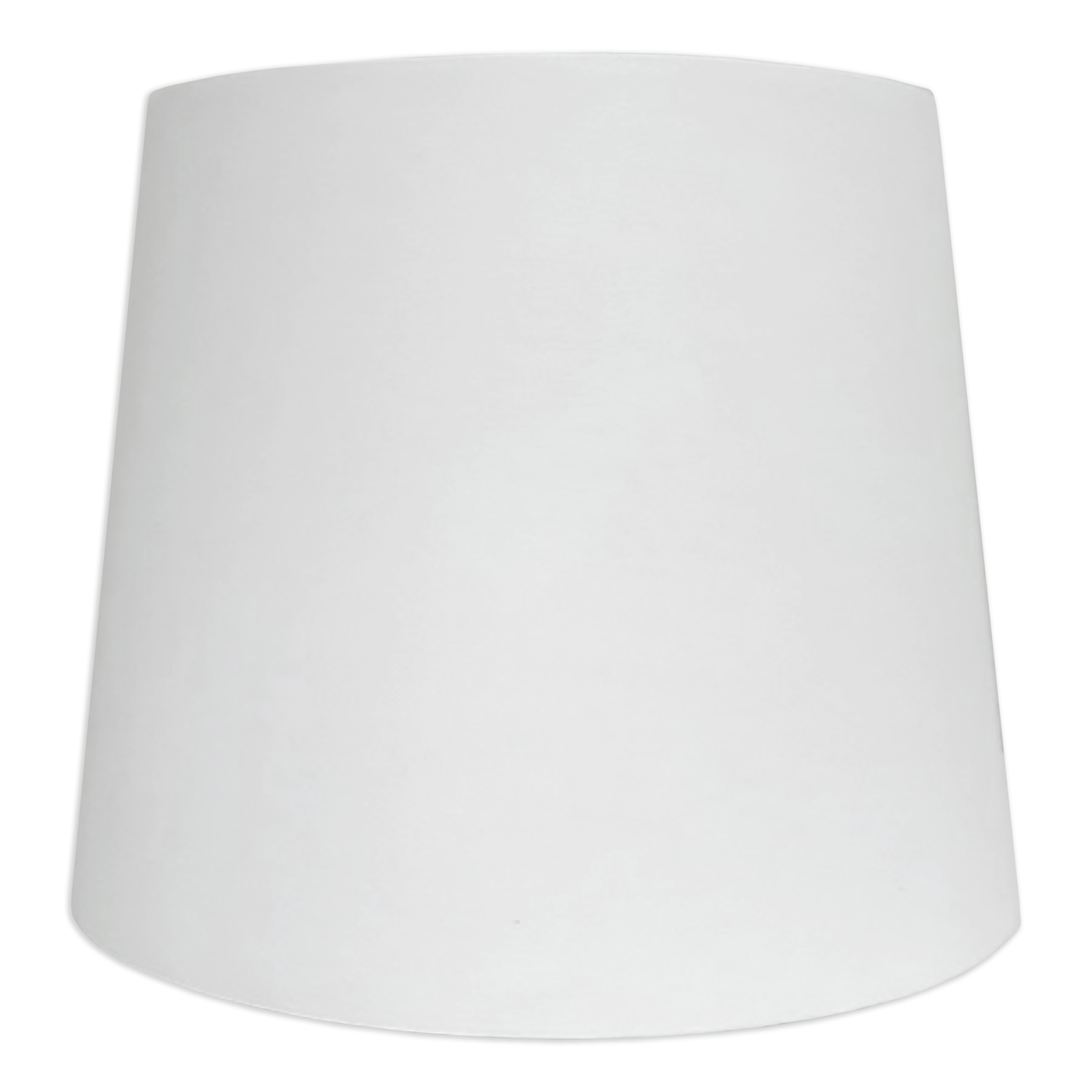 Crosby St. White Silver Lined Tapered Drum Small Table Lamp Shade, 9x11x9