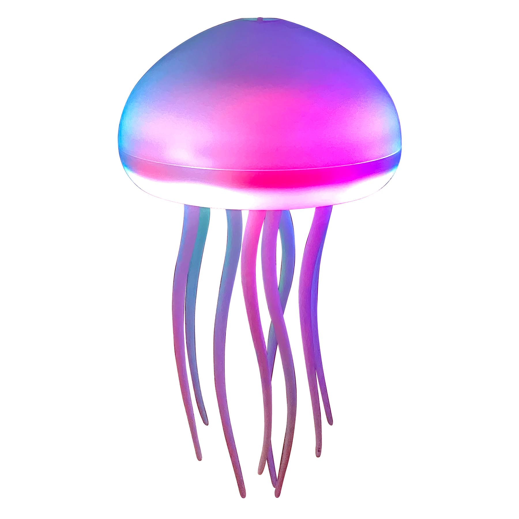 Dancing Jellyfish Multicolor Lamp, 8.5"