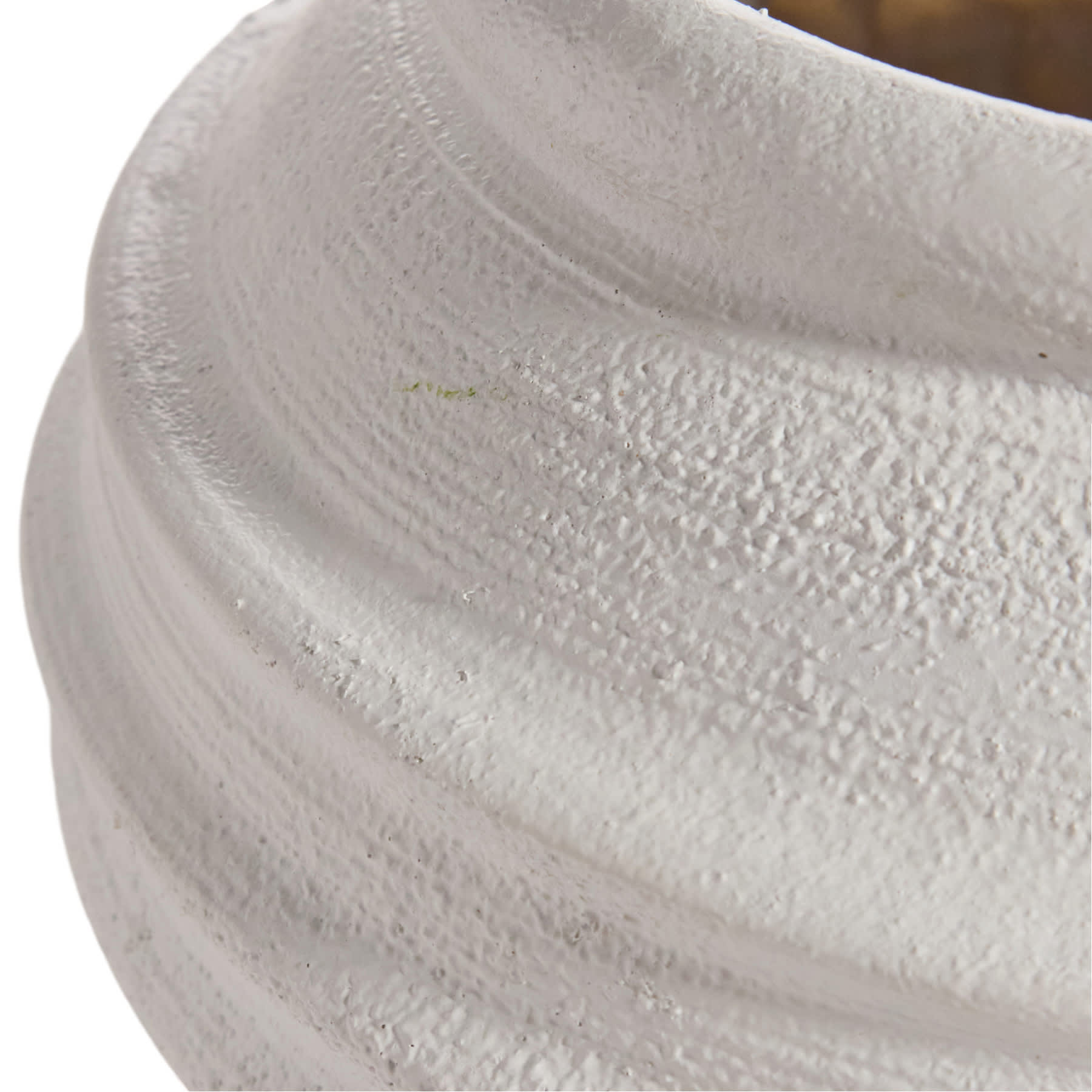 Found & Fable Eleni White Outdoor Planter, Large