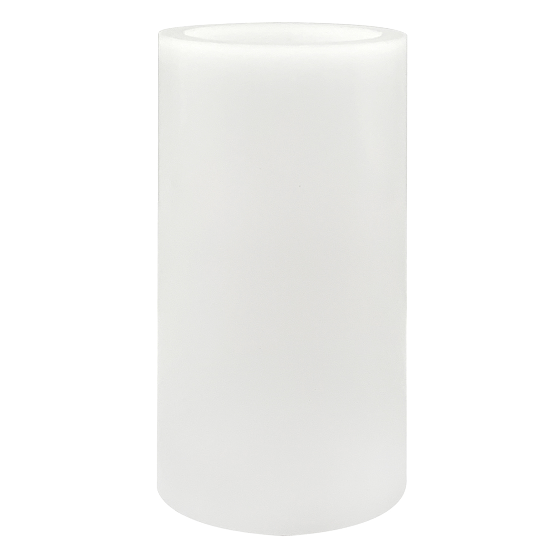White LED Flameless Pillar Candle, 3x6