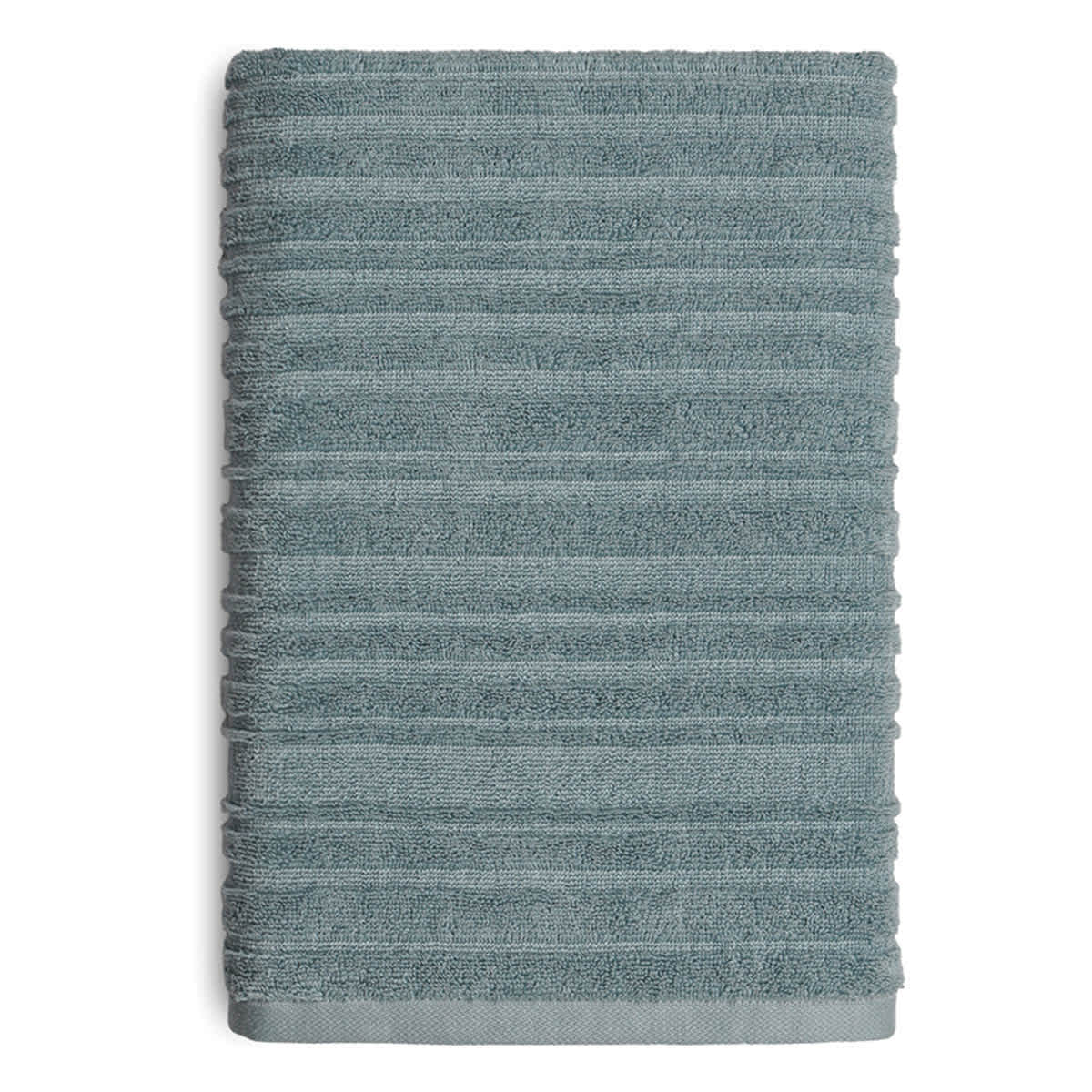 Found & Fable Blue Organic Cotton Bath Towel, 30x54