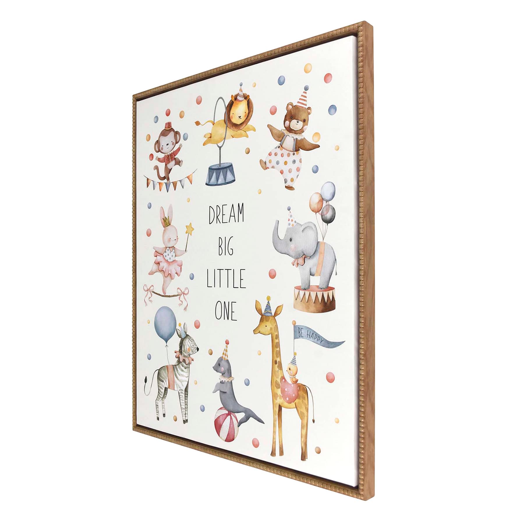 Framed Dream Big Canvas Wall Art, 23x29