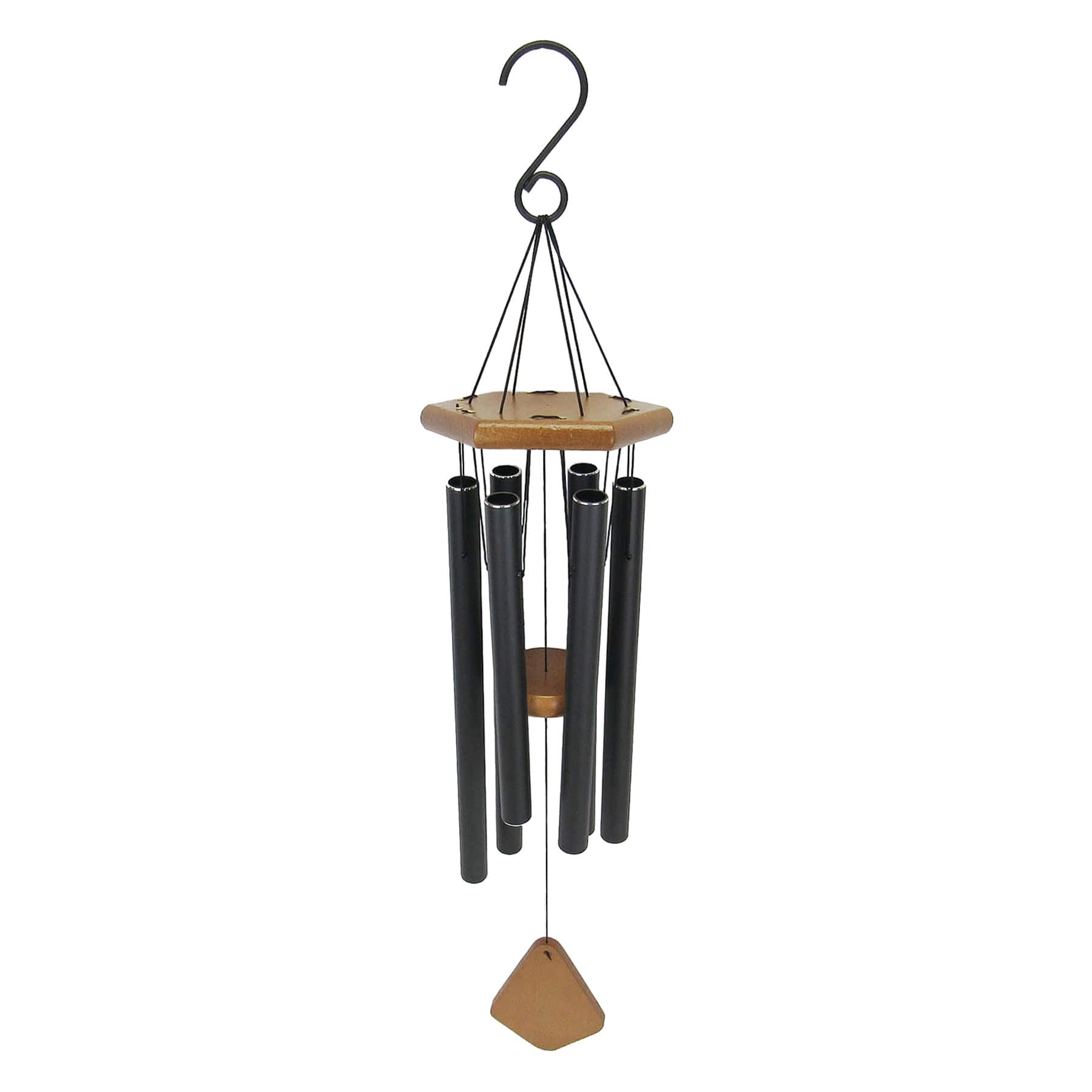 Metal & Wood Wind Chime, 24"
