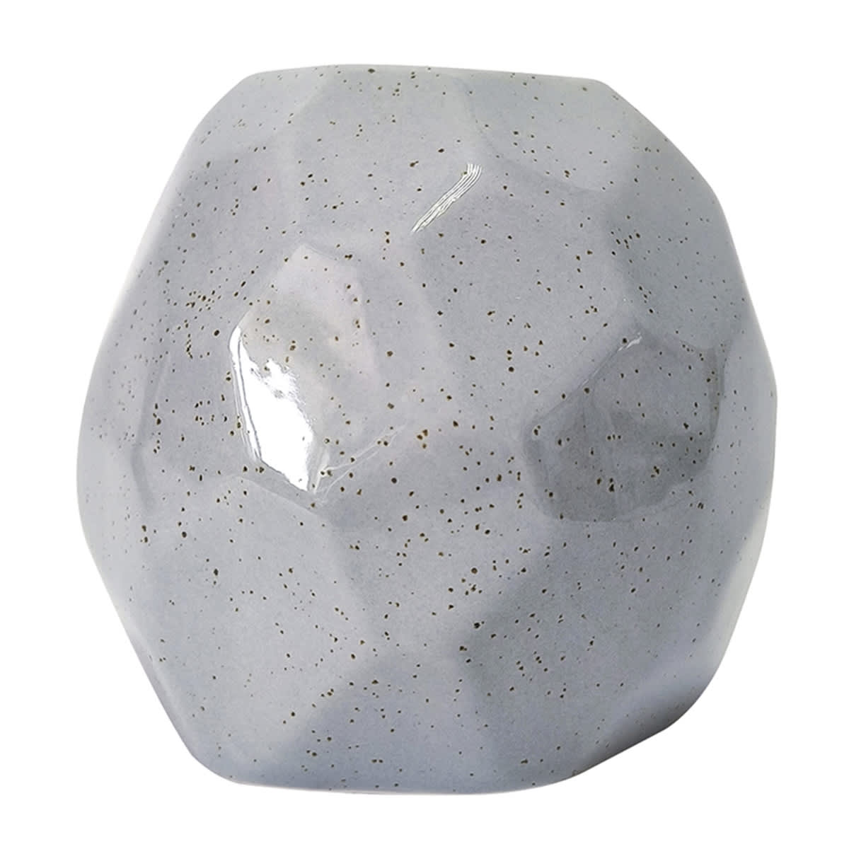 Blue Speckled Bud Vase, 4"