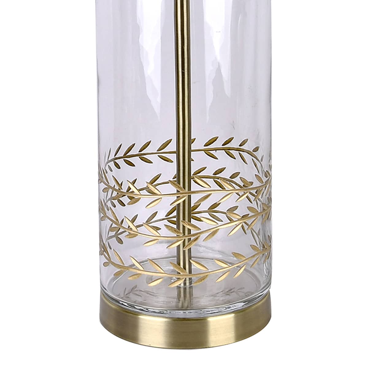 Providence Gold Glass Table Lamp Base, 19"