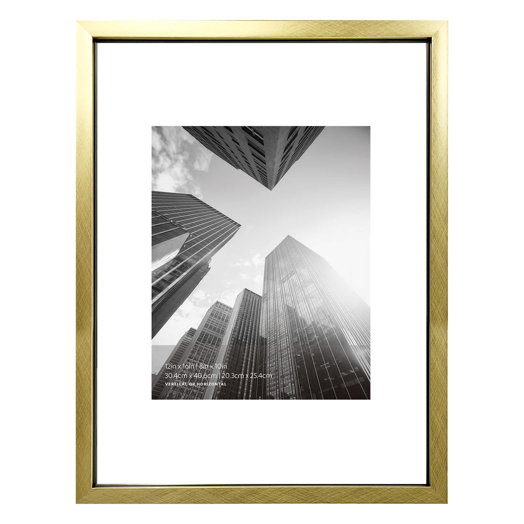 Gold Float Wall Frame, 12x16