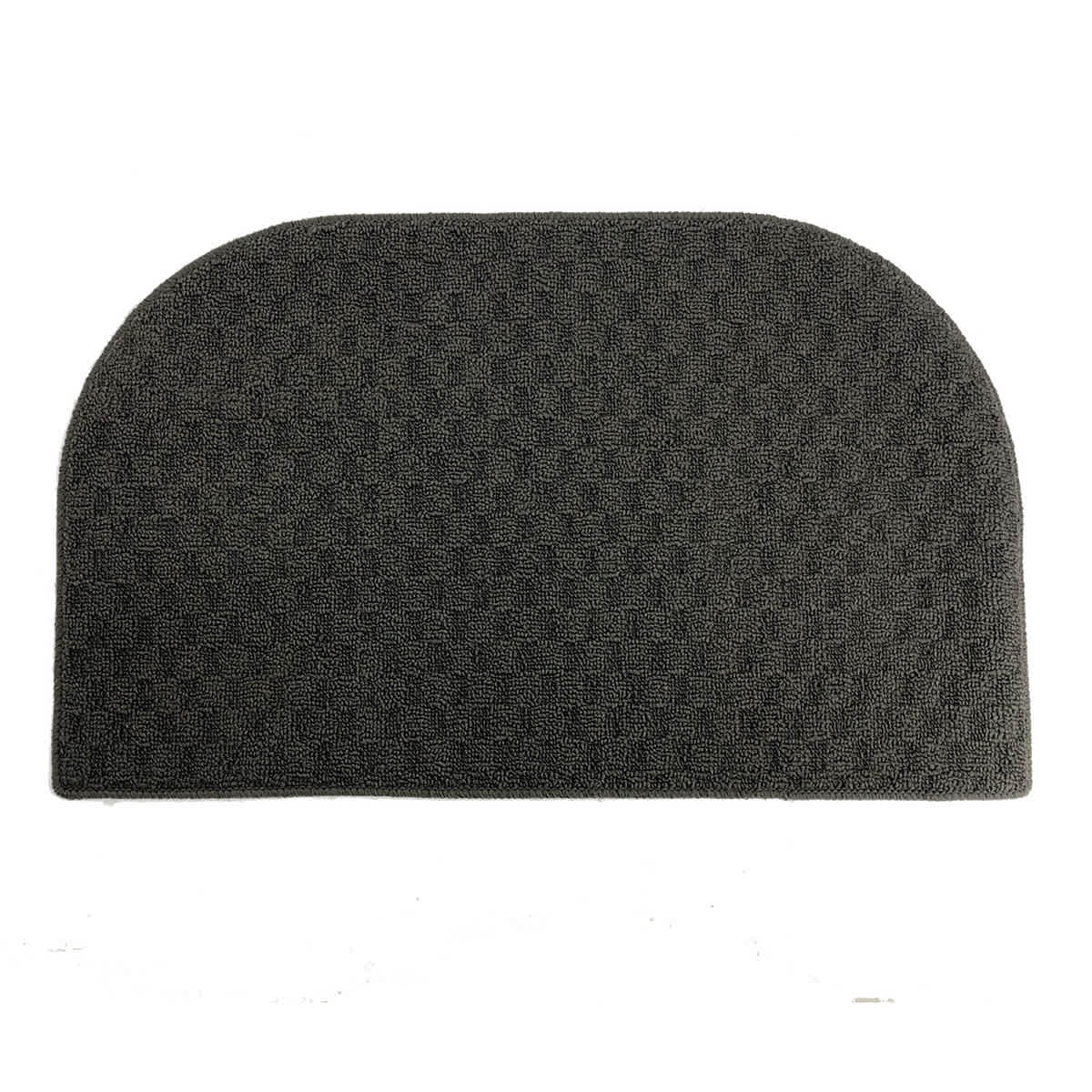 Plaza Cinder Tufted Kitchen Mat, 18x30