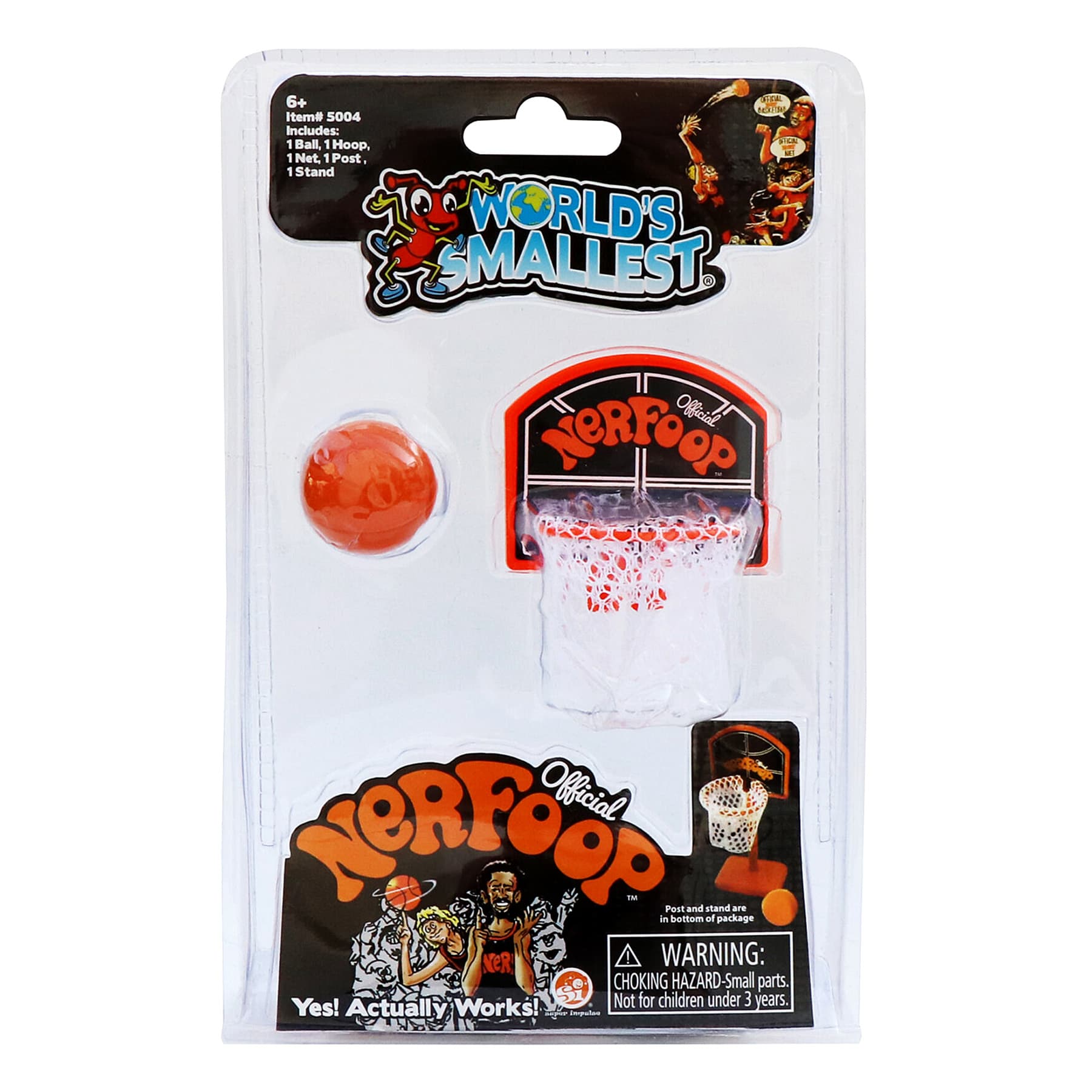 World's Smallest Nerfoop Basketball