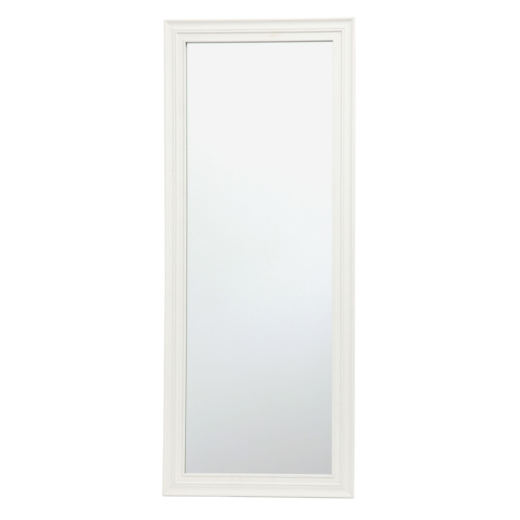 Becky White Framed Leaner Mirror, 24x58
