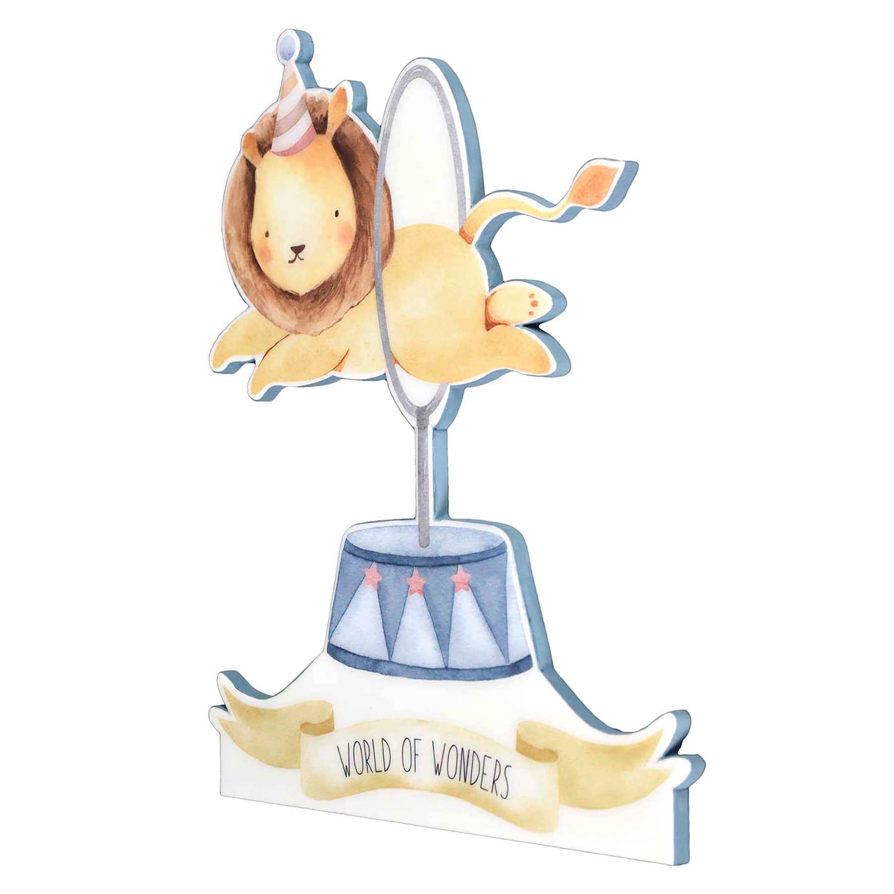 Lion World of Wonders Wall Art, 13x16