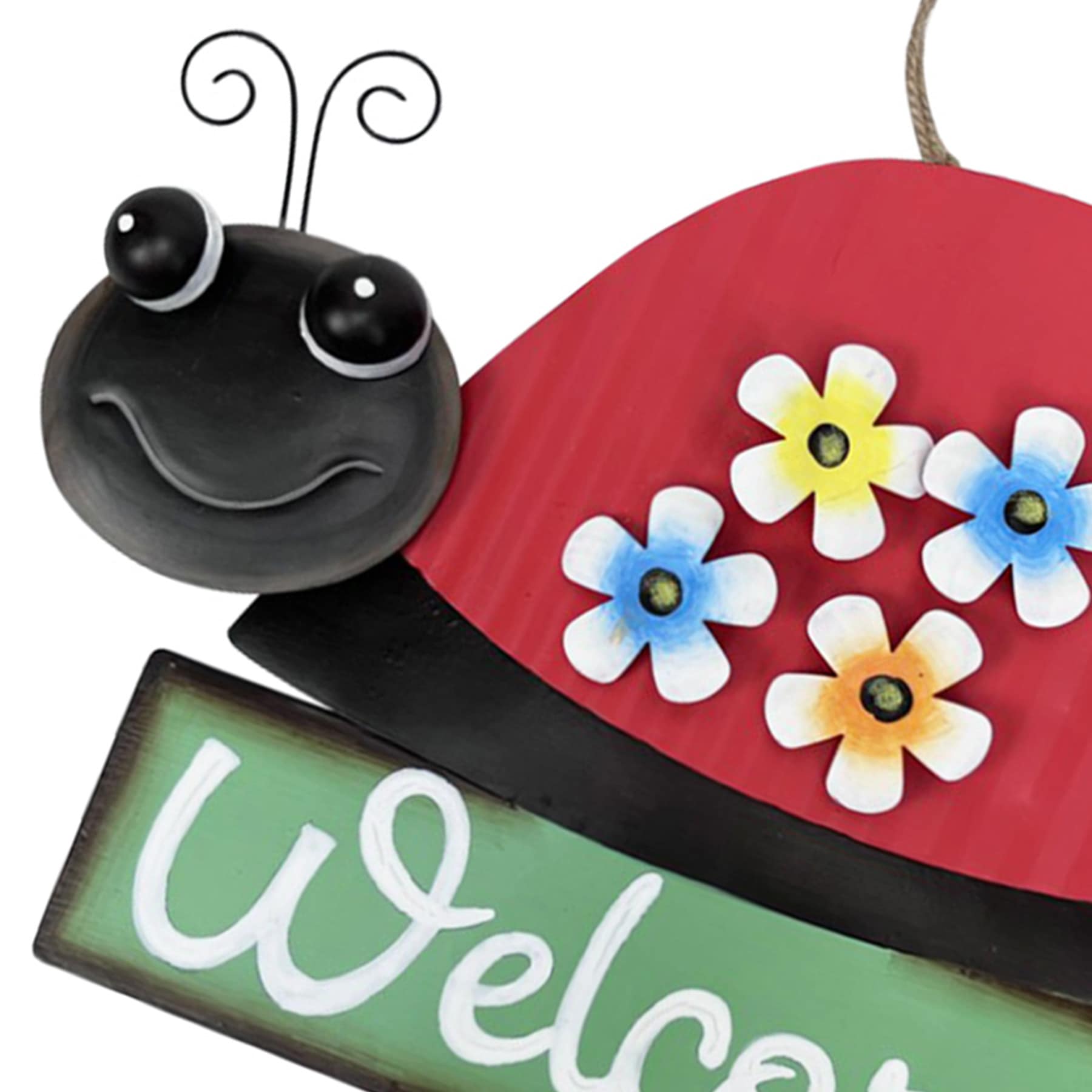 Garden Ladybug Yard Stake, 12.6x13.4