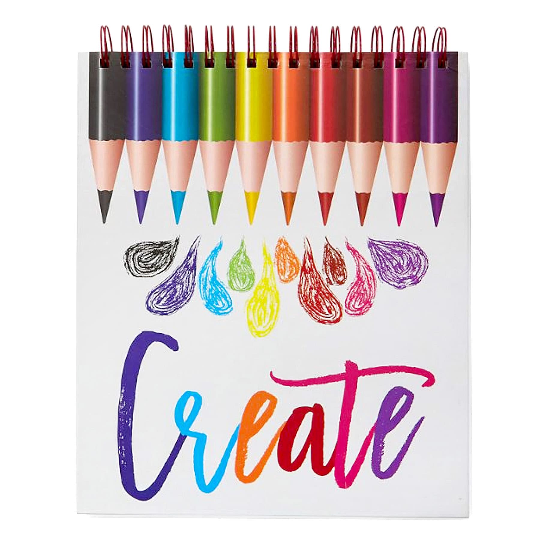Rainbow Create Sketchbook Spiral