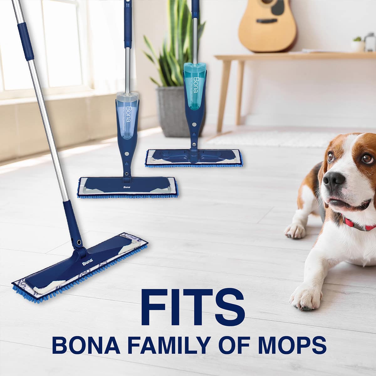 Bona 1-Count Microfiber Sweeping Pad