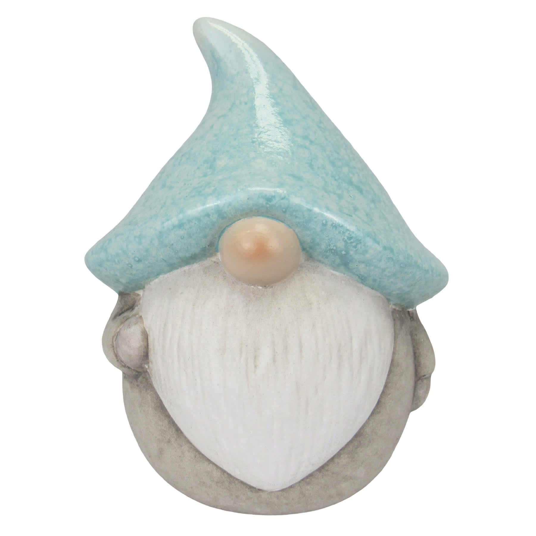Sunny Club Blue Gnome Outdoor Garden Statue, 6"