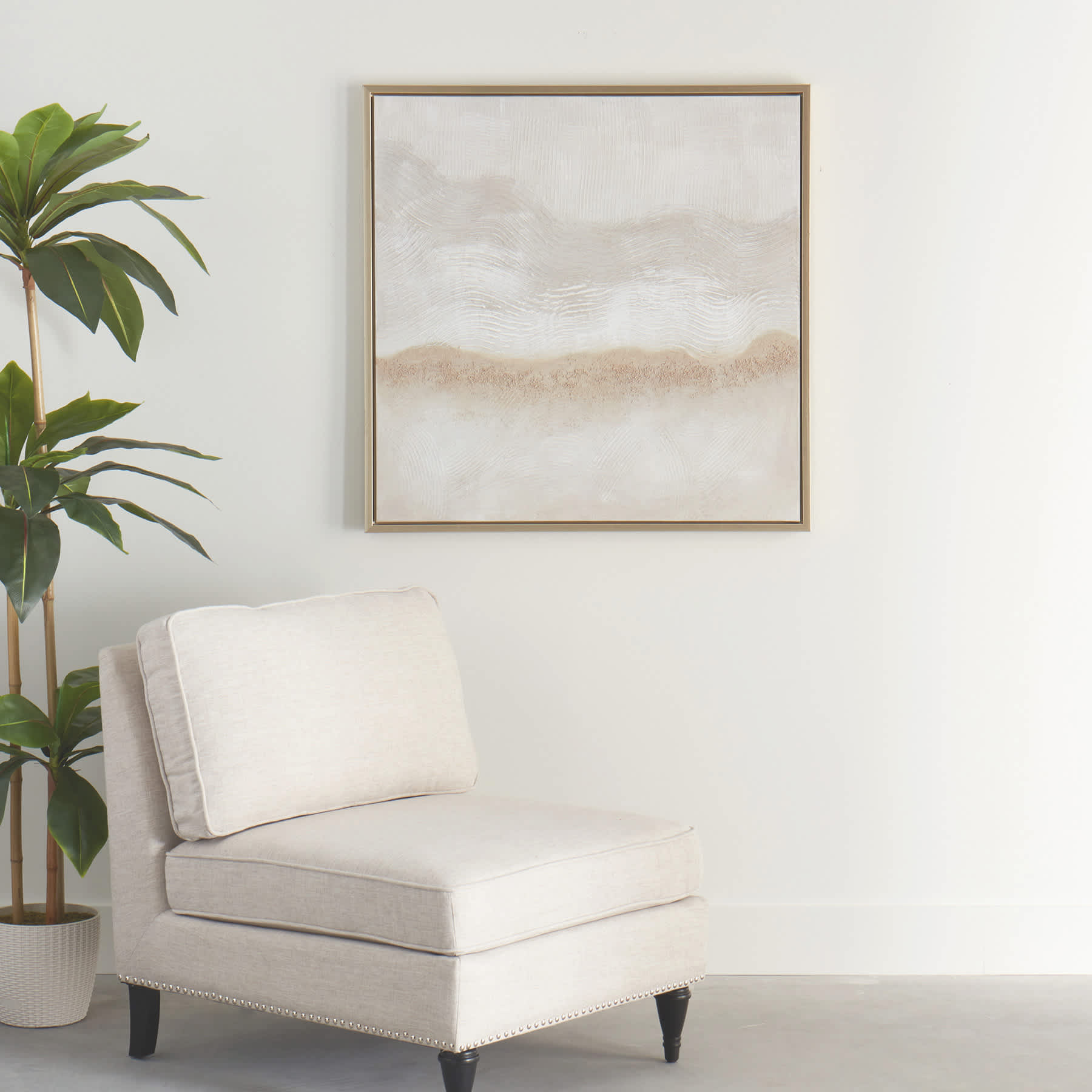 Providence Framed Abstract Canvas Wall Art, 35"