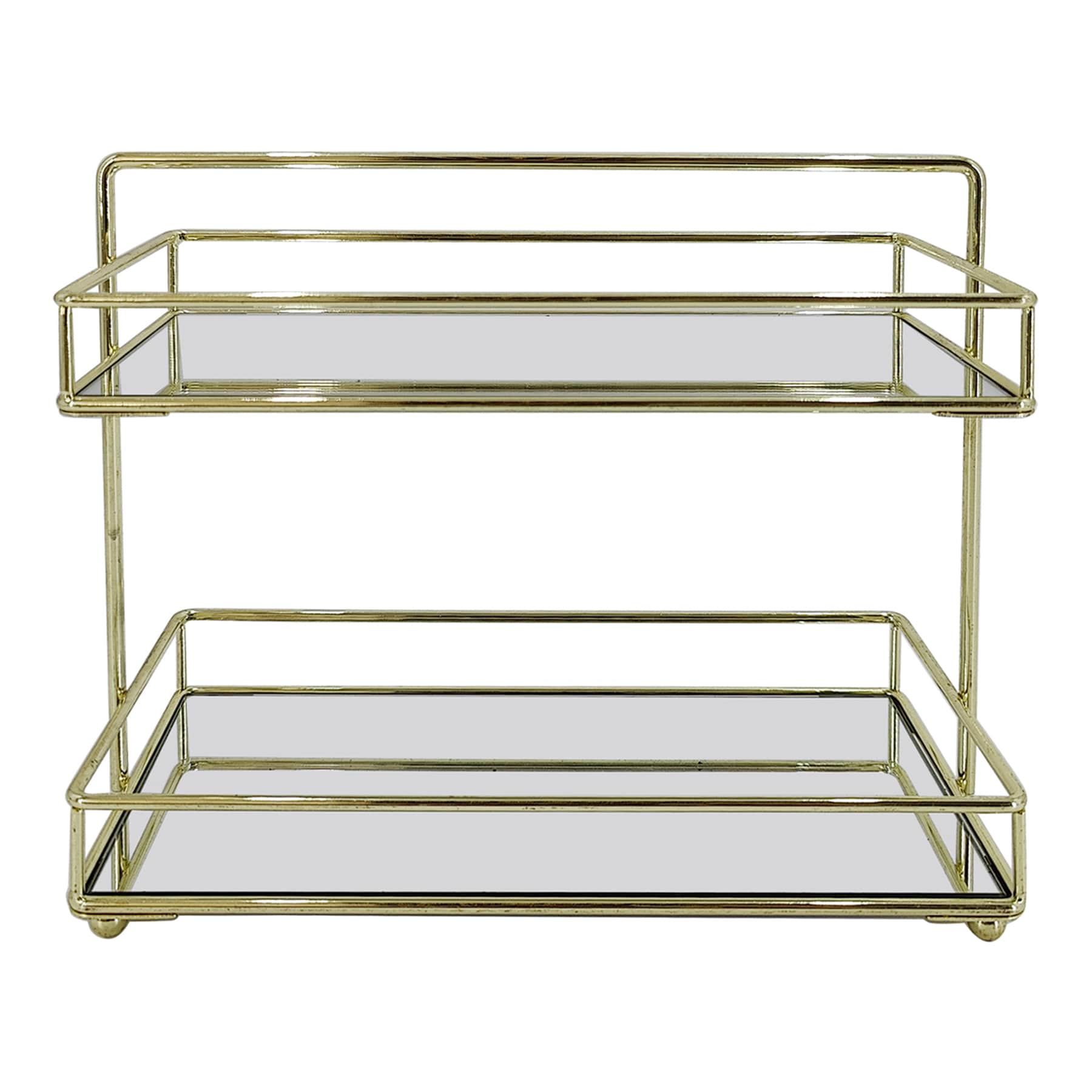 Gold Bathroom Rack, 8"