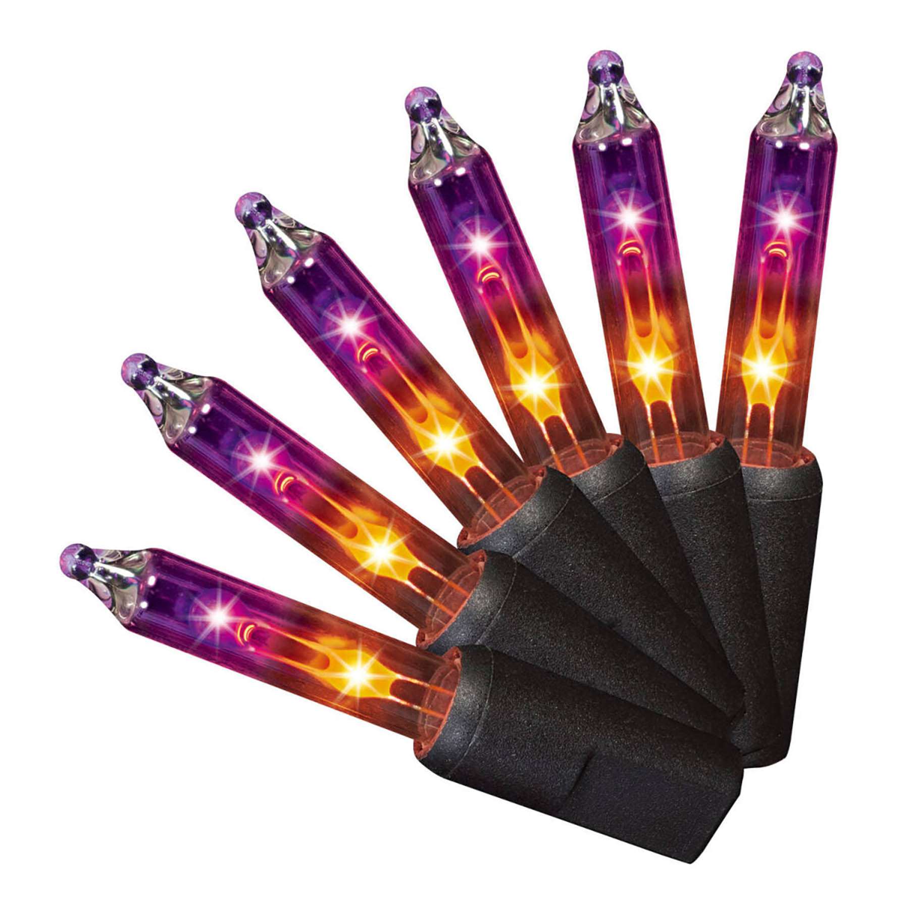 70-Count UL Color-Changing LED Glass Double Lights with 8 Functions