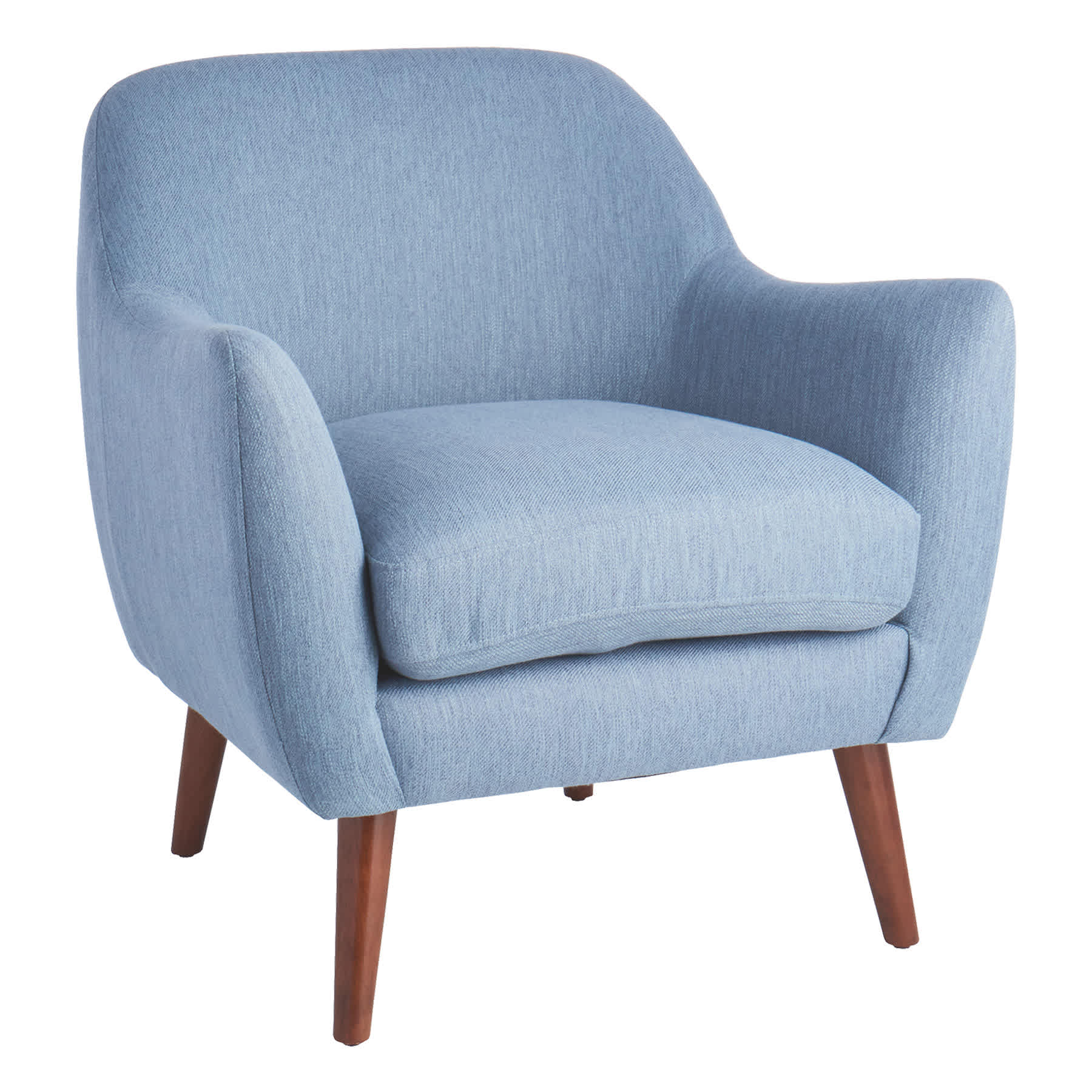 Honeybloom Braxton Accent Chair, Blue