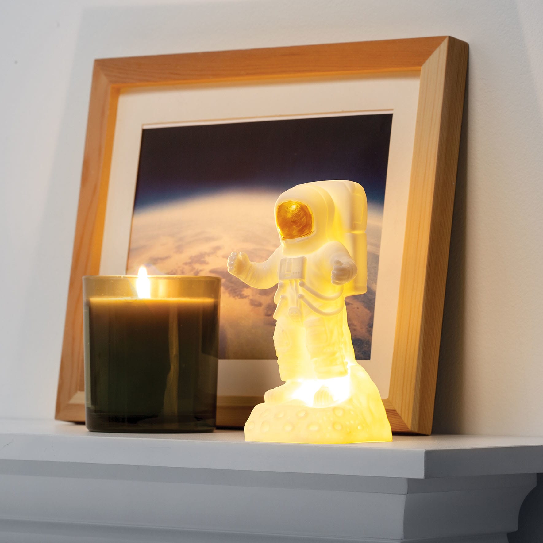 Spaceman Night Light, 7.5"