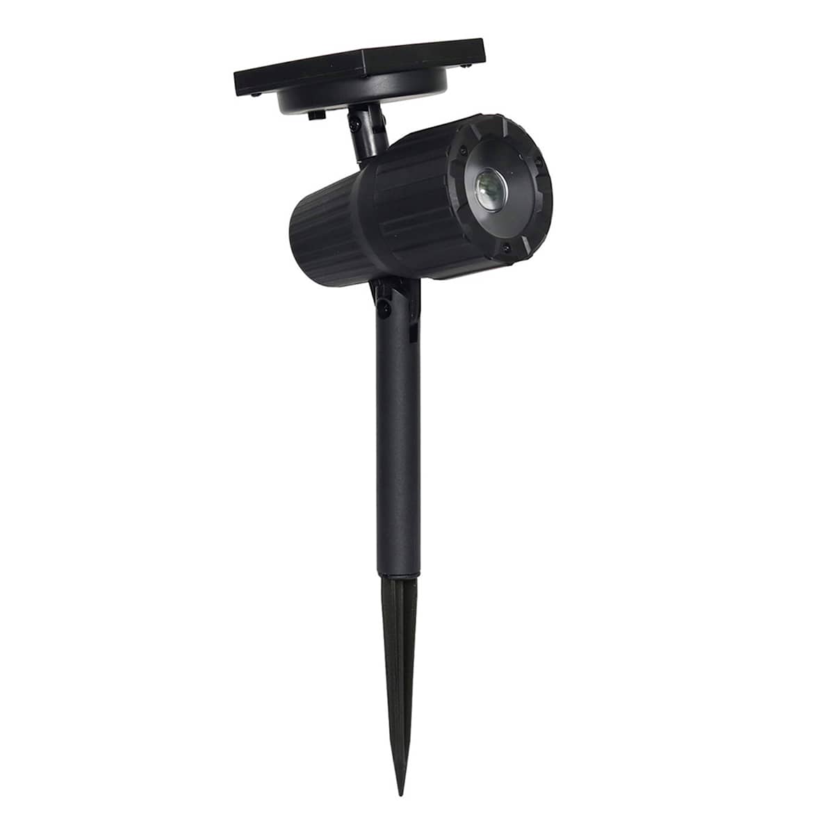 20-Lumen Solar Black Spotlight
