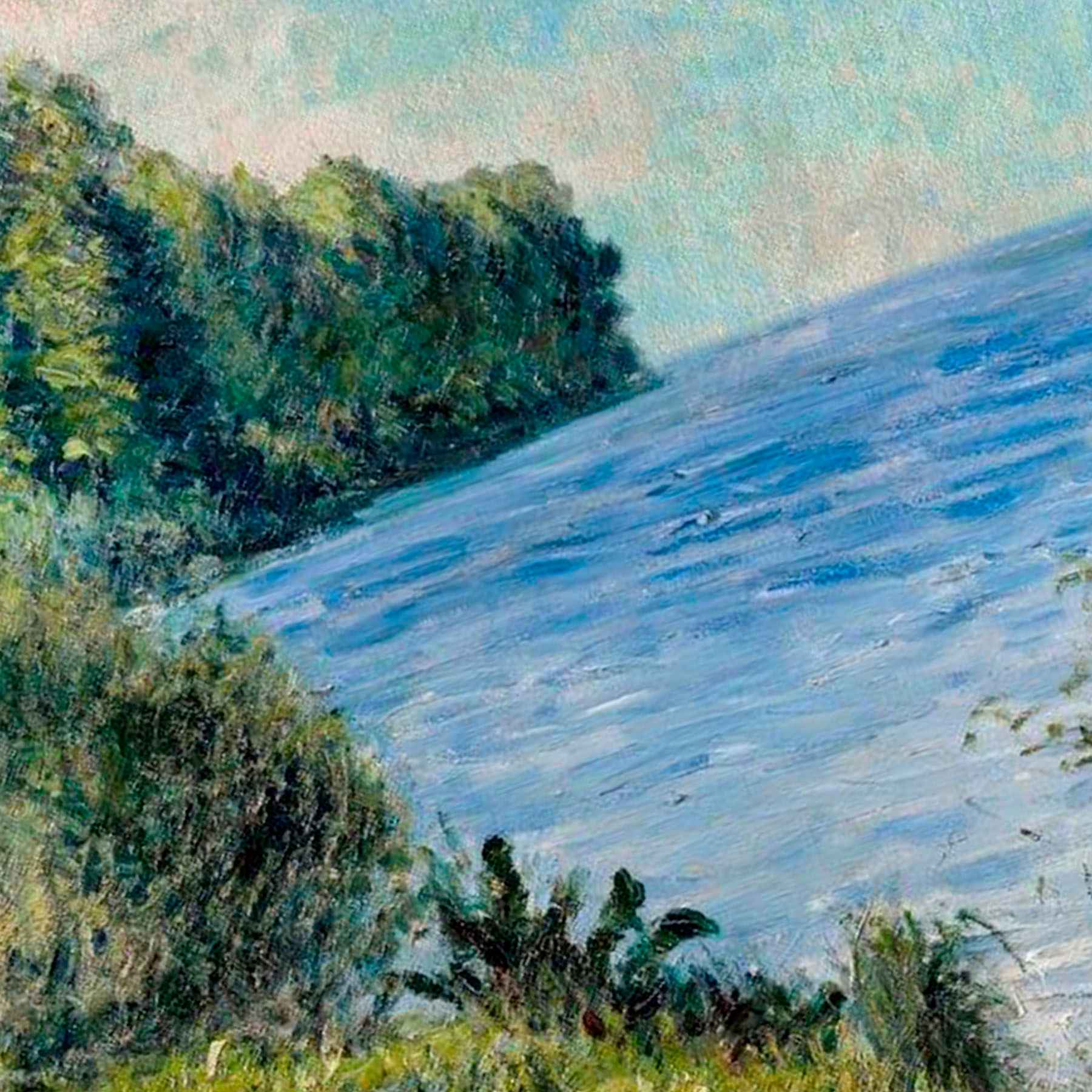 Still Waters Canvas Wall Art, 20"