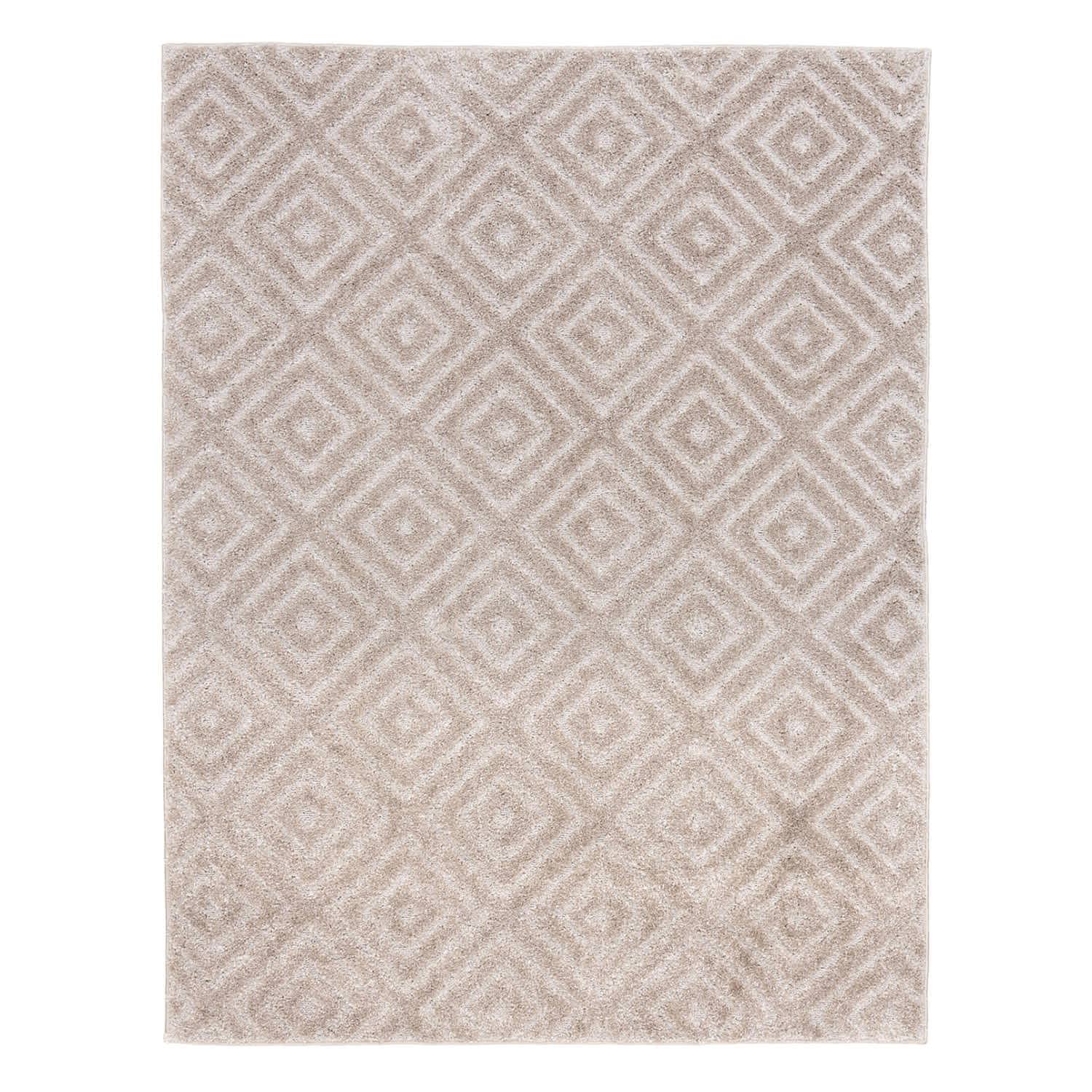 (D604) Waterford Ronin Parchment Area Rug, 5x7